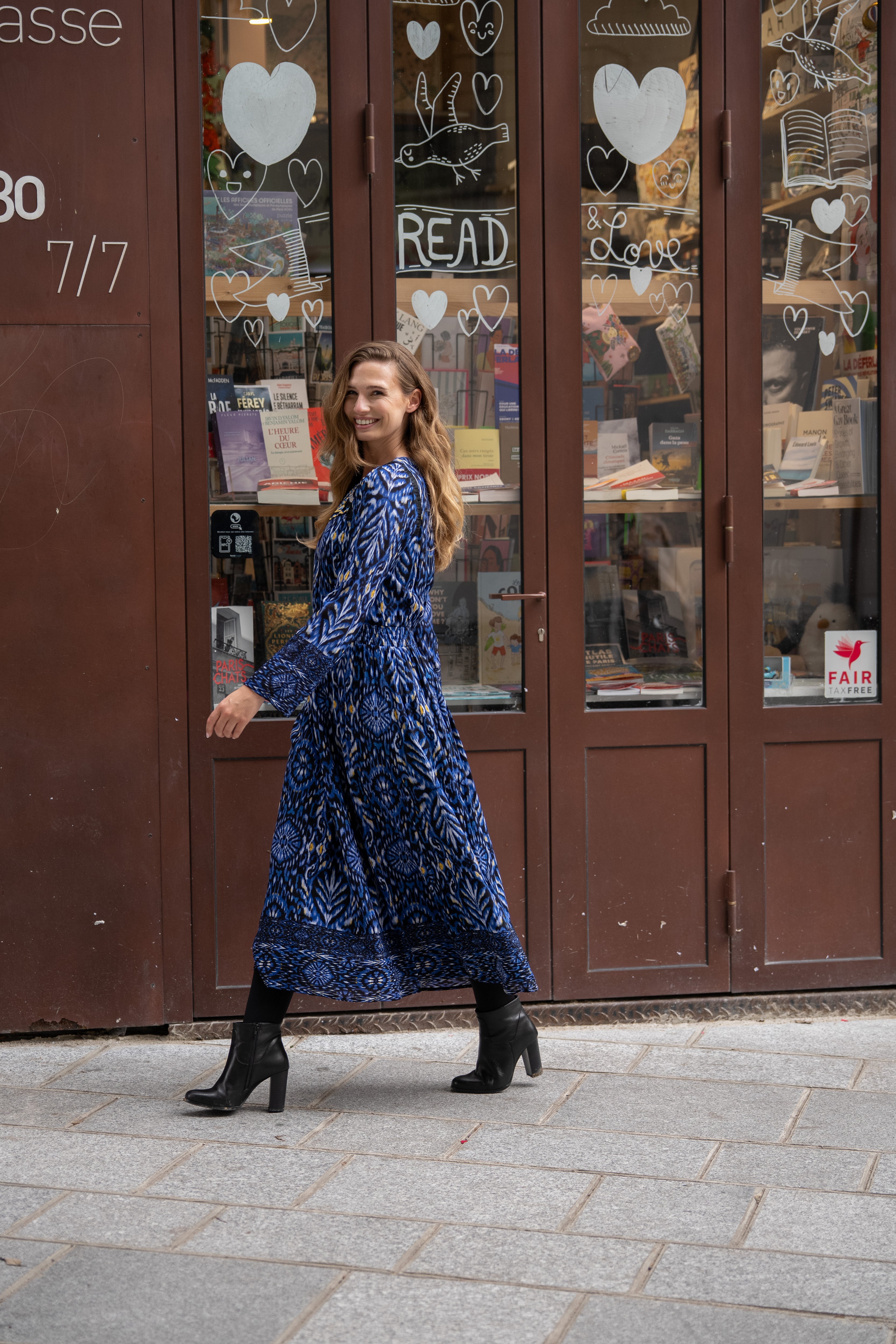 Robe Longue Imprimée DEBORAH