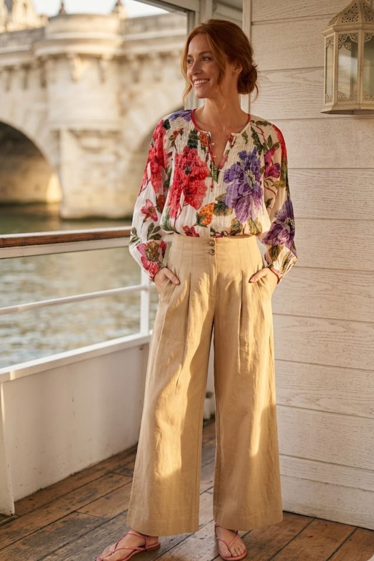 Blouse imprimée AMINATA