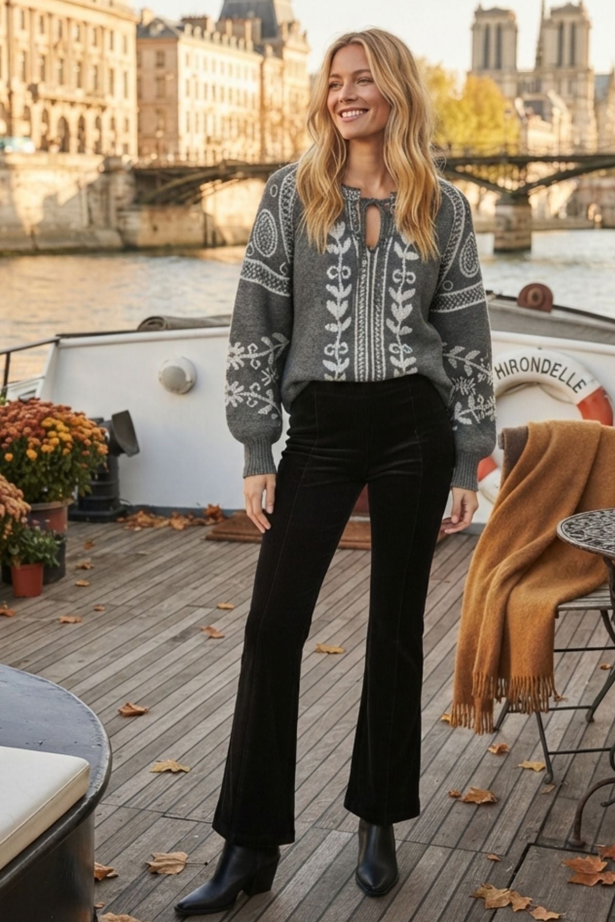 Pull en maille et lurex NADINE