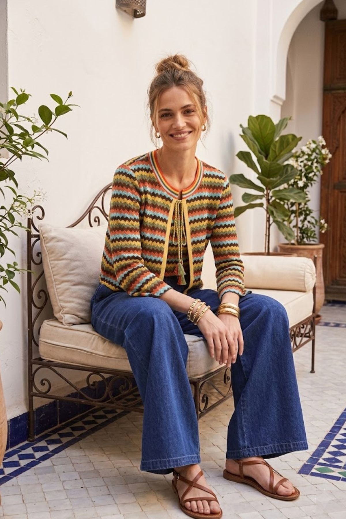 Gilet en maille PATTY