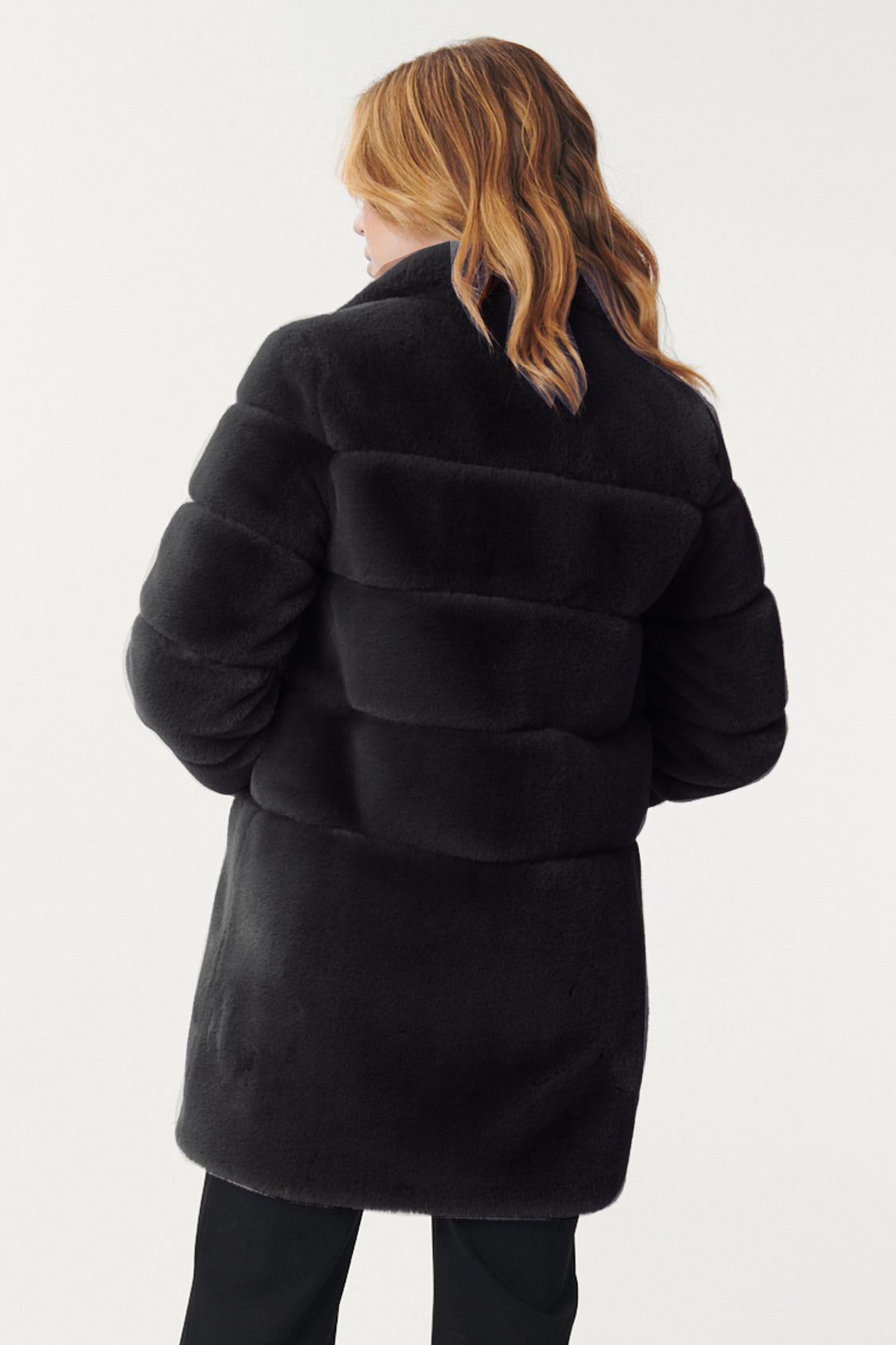 Abrigo de piel sintética CARLOTTA