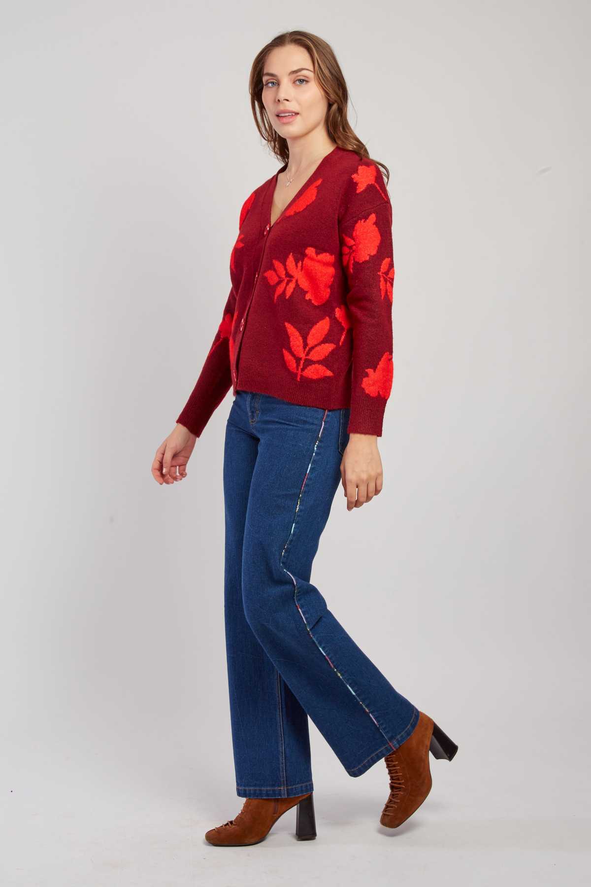 GILET MAILLE DANITZA - René Derhy ref:A445018