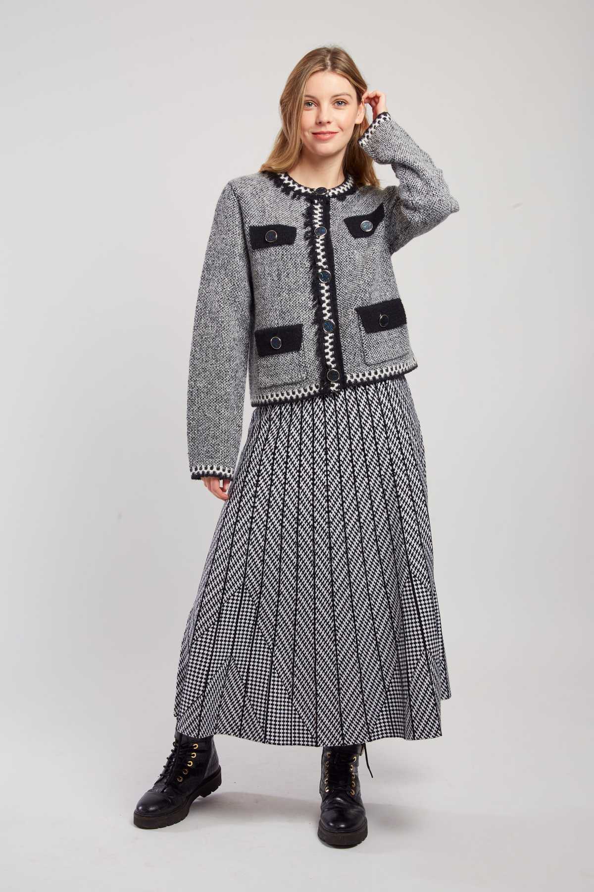 GILET MAILLE DANTE - René Derhy ref:A445020