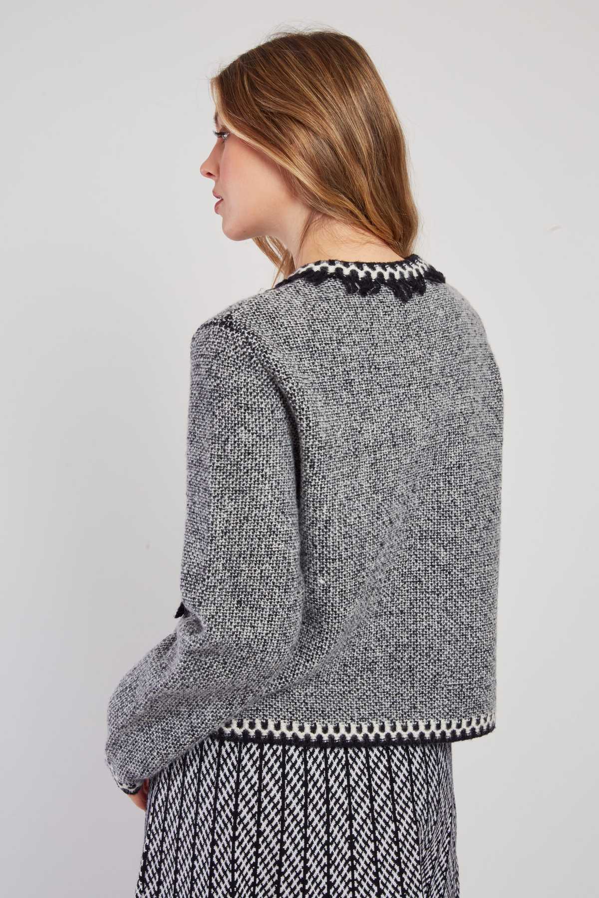 GILET MAILLE DANTE - René Derhy ref:A445020