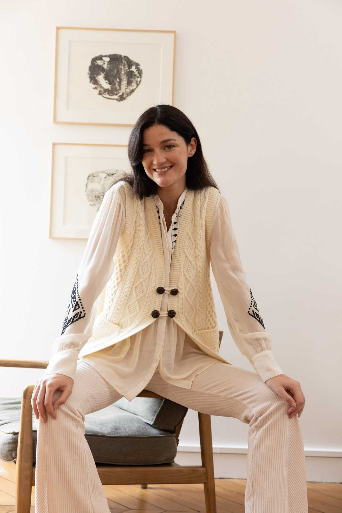 GILET MAILLE DARCY - René Derhy ref:A445022