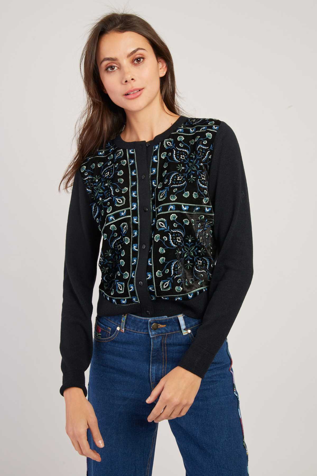 GILET MAILLE DELOS - René Derhy ref:A445037