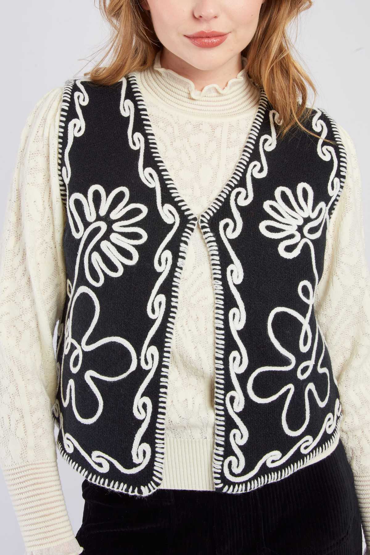 GILET MAILLE BALTHAZAR - René Derhy ref:A545010