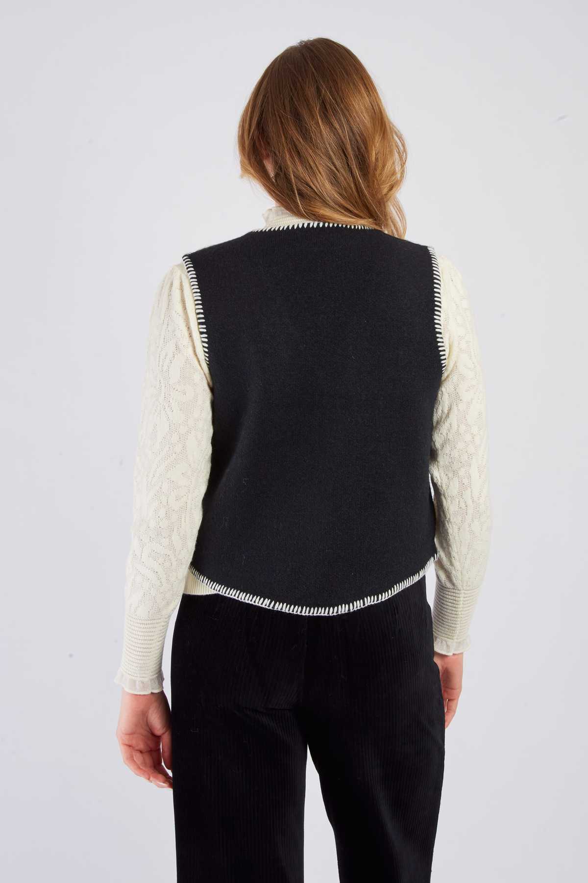 GILET MAILLE BALTHAZAR - René Derhy ref:A545010