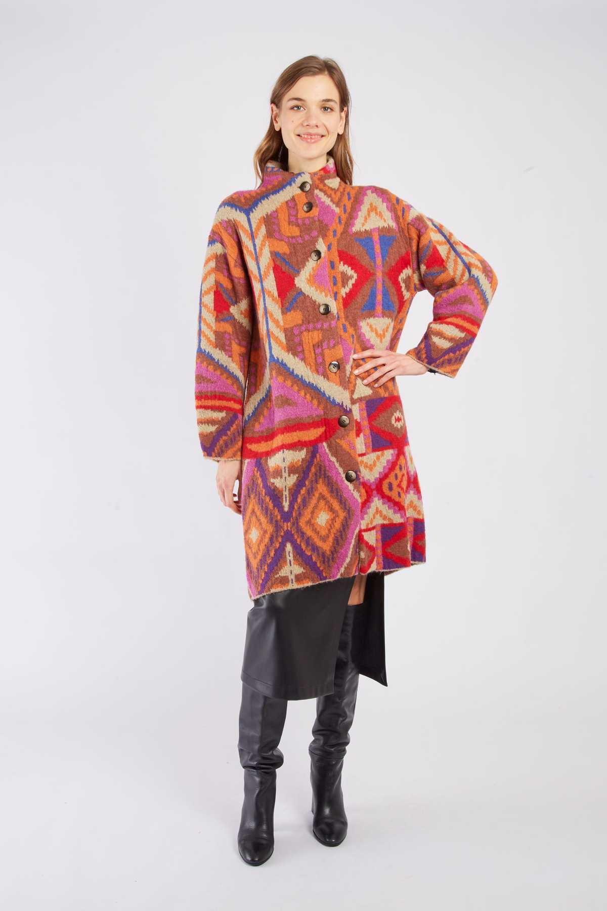 GILET MAILLE BAROQUE - René Derhy ref:A545020