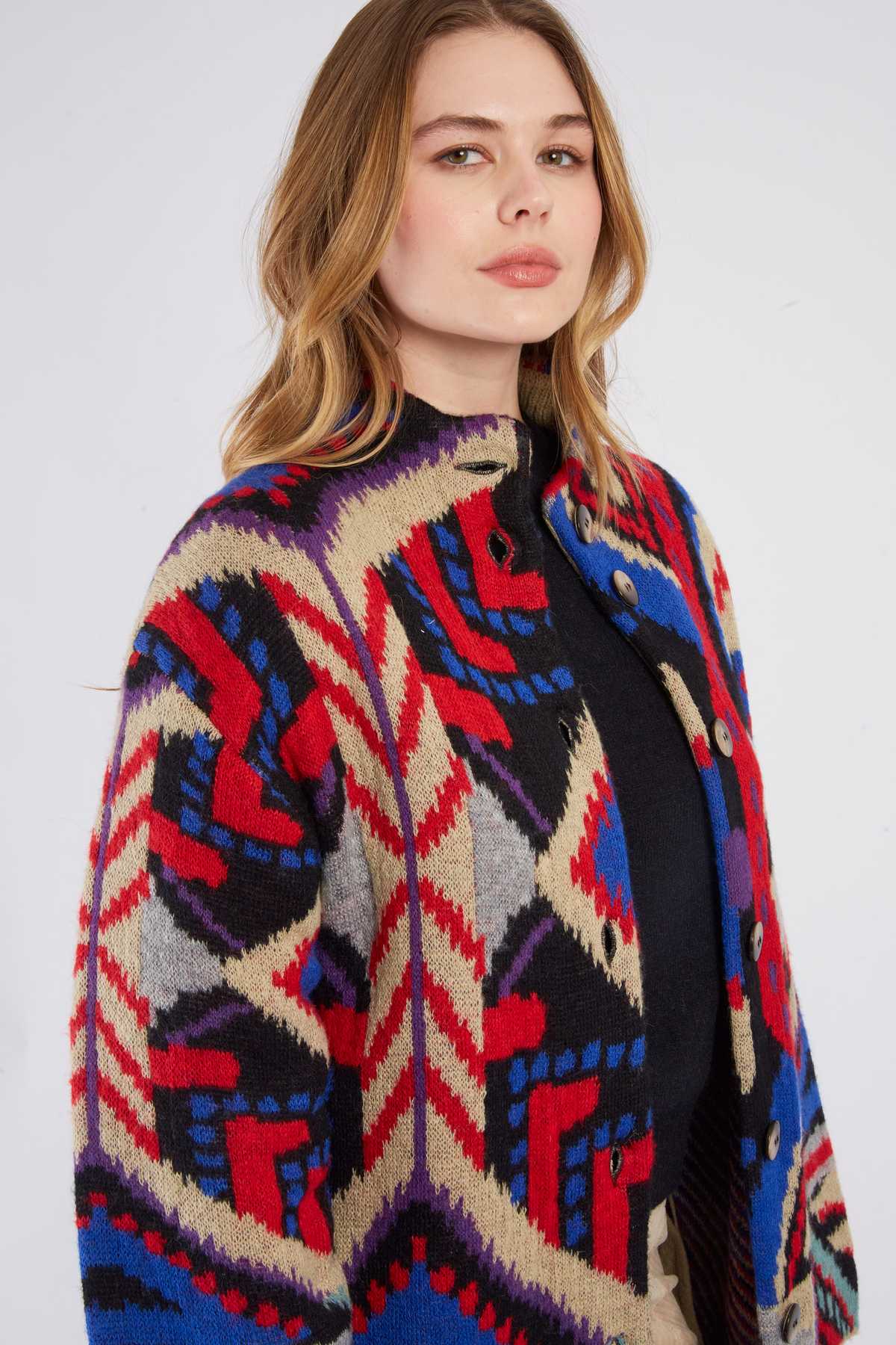 GILET MAILLE BAROQUE - René Derhy ref:A545020