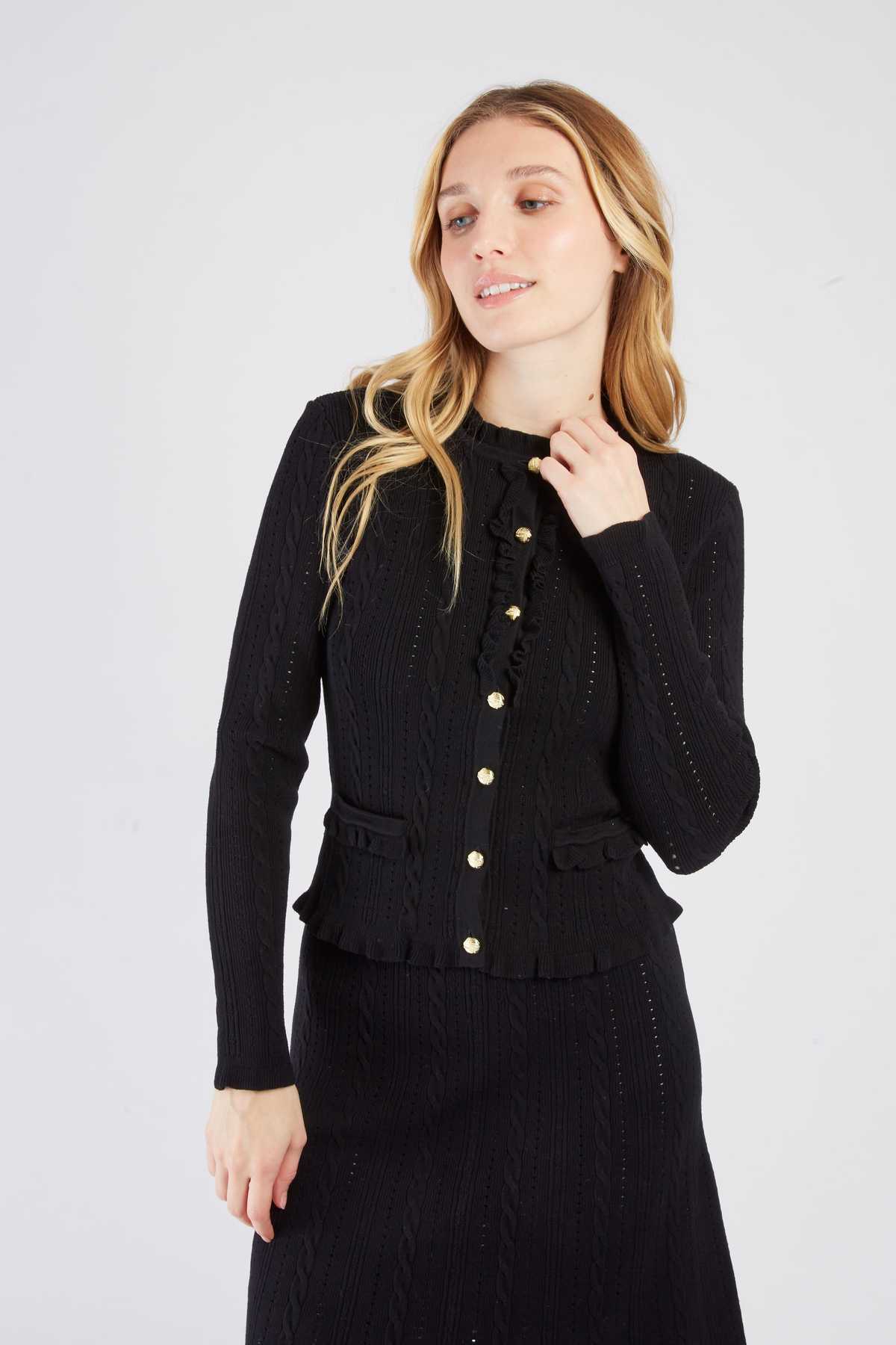GILET MAILLE BARTHOLOMEE - René Derhy ref:A545022