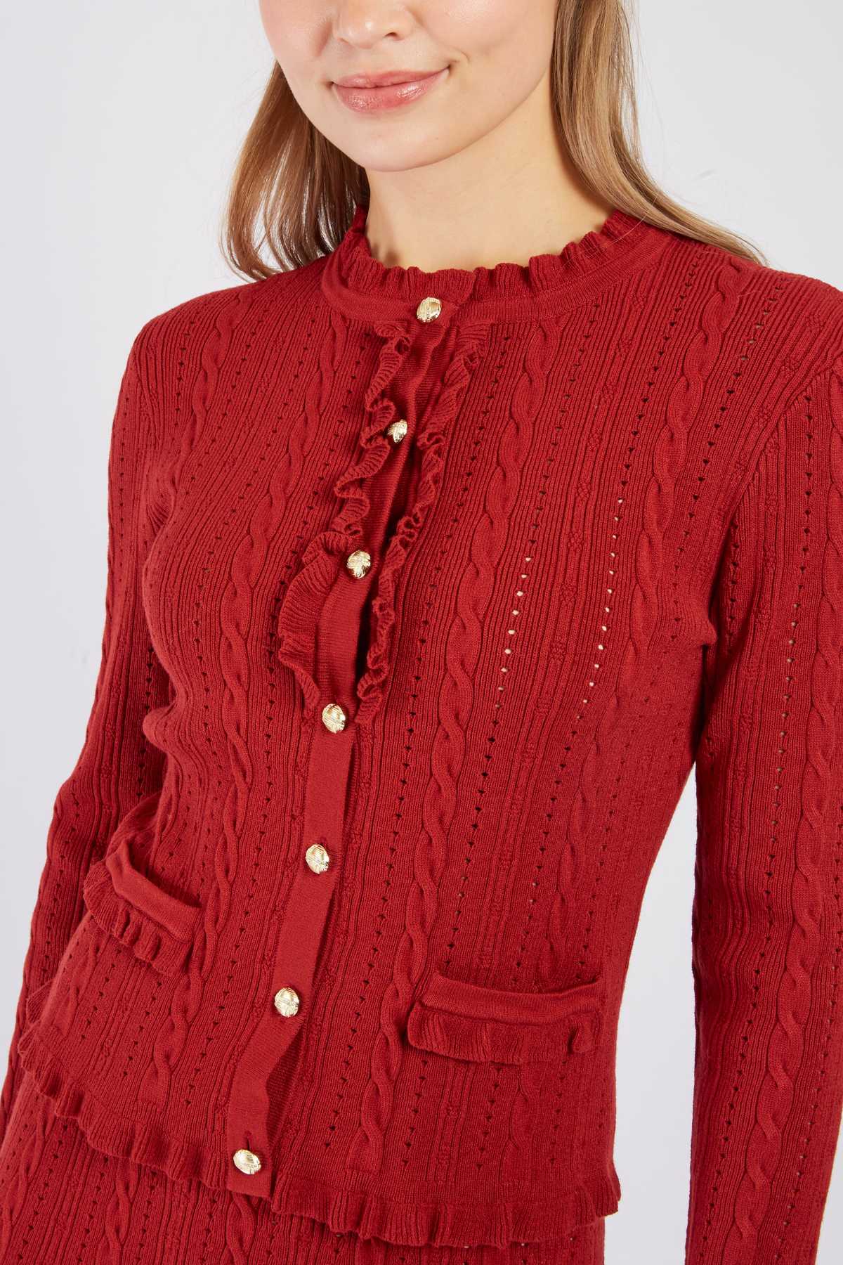GILET MAILLE BARTHOLOMEE - René Derhy ref:A545022