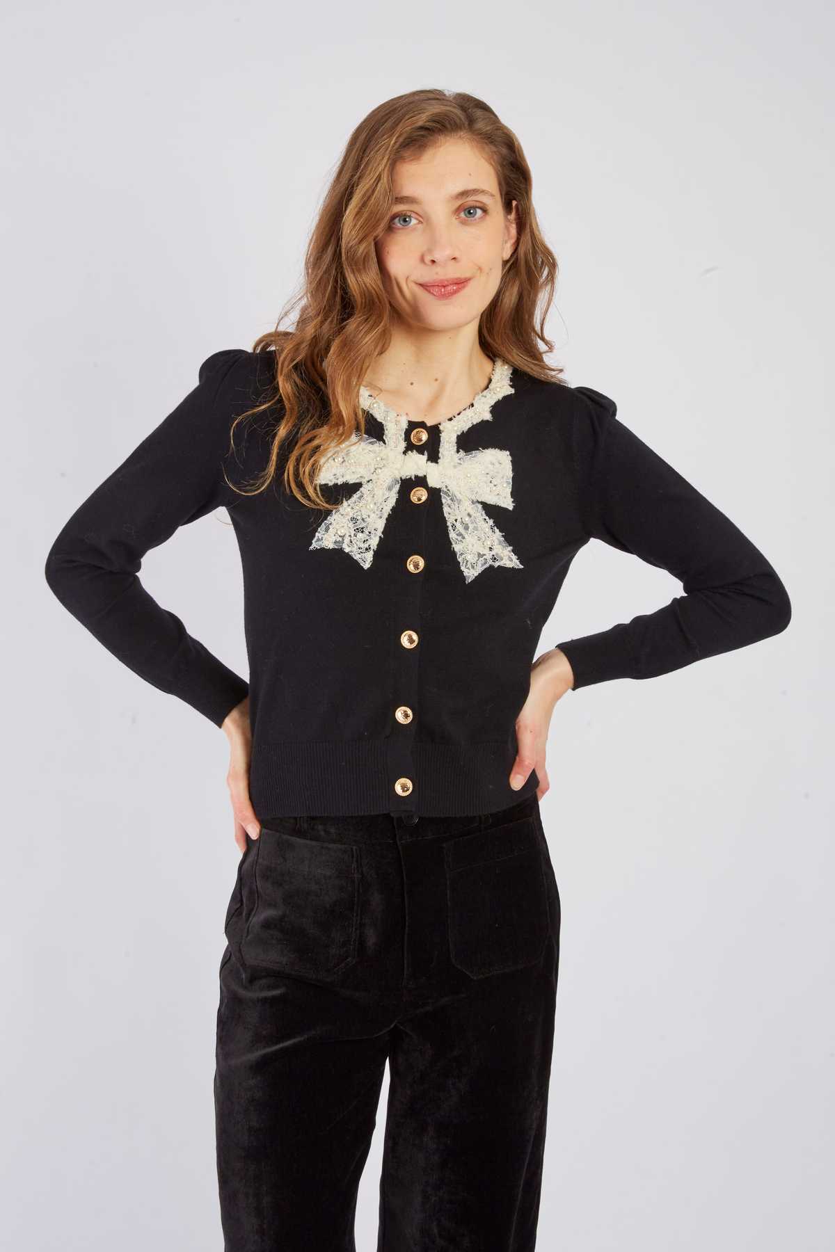 GILET MAILLE BASILIC - René Derhy ref:A545023