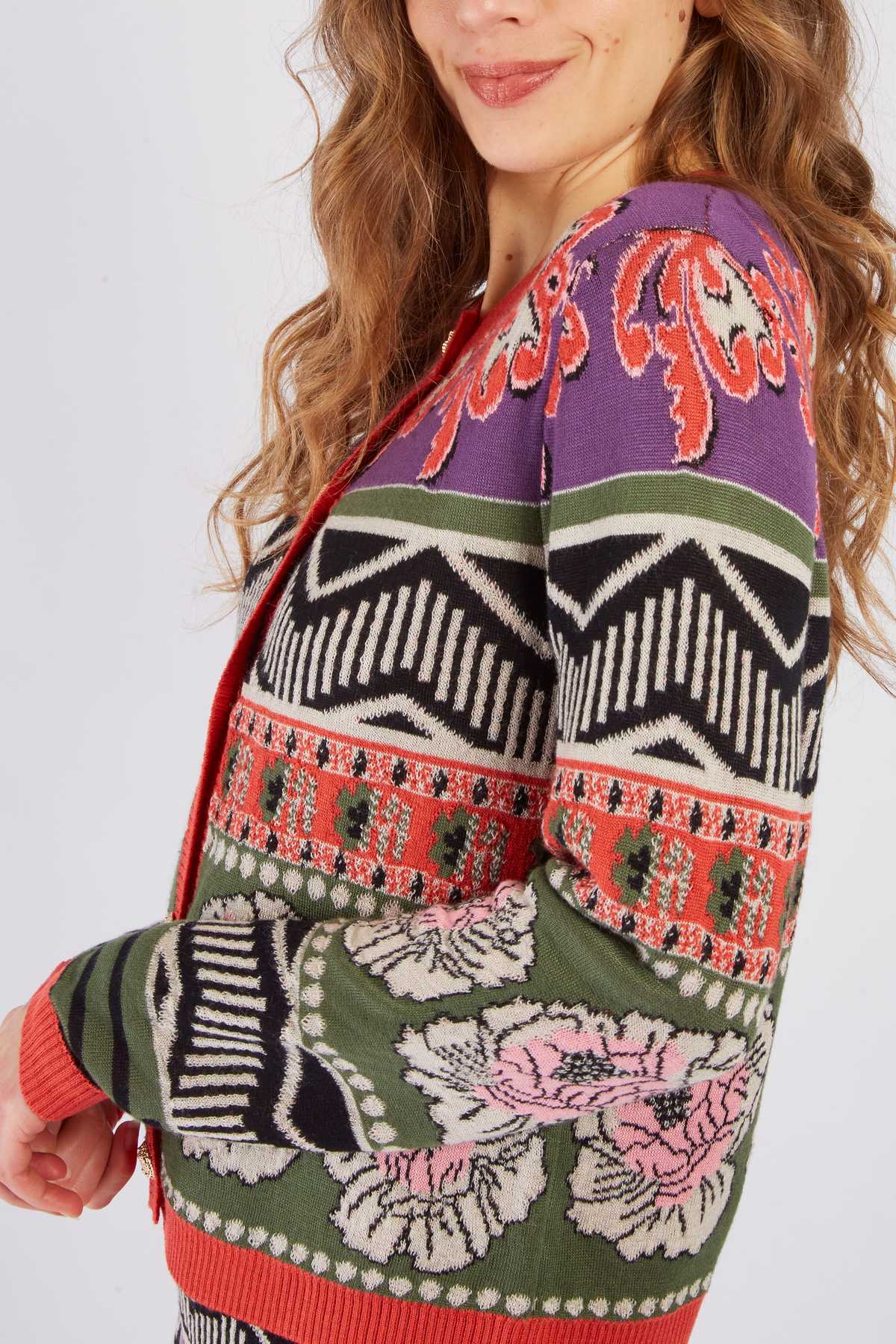 GILET MAILLE BAYONNE - René Derhy ref:A545028