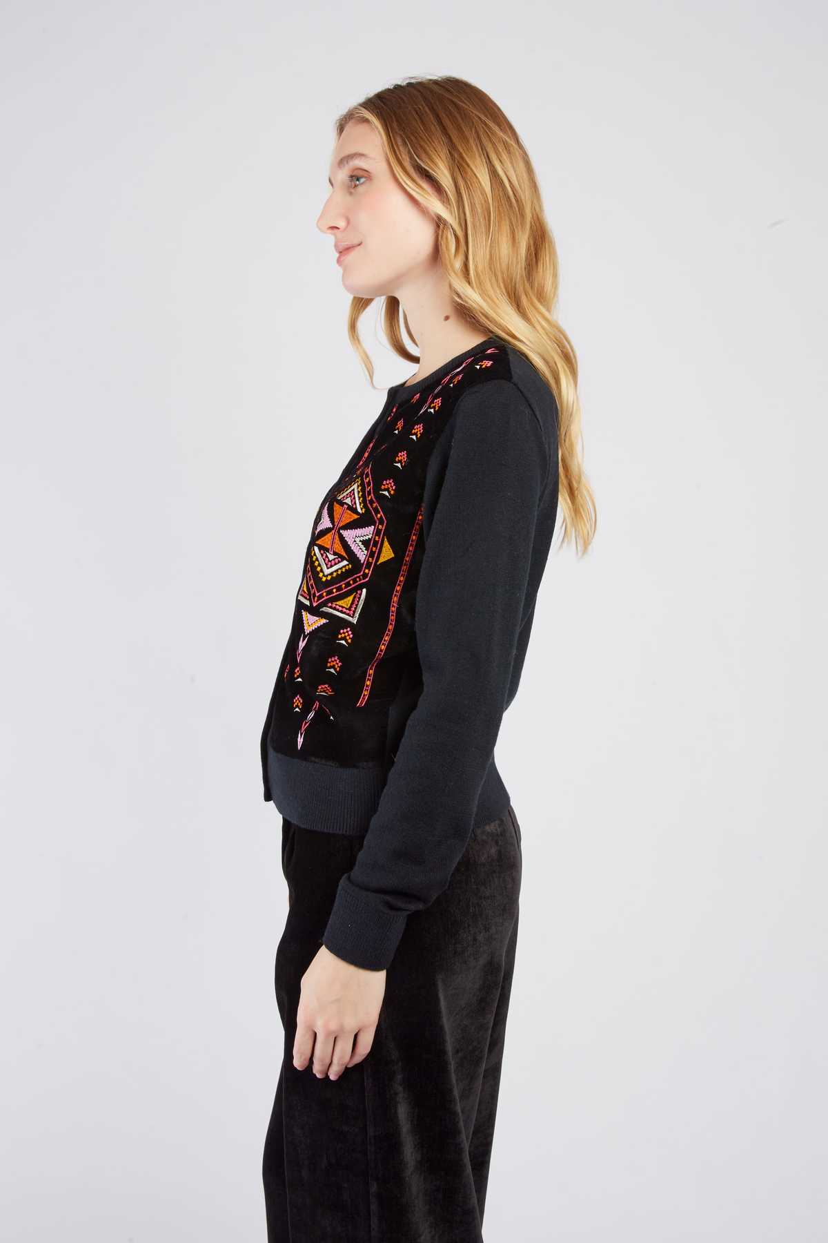 GILET MAILLE BELLADONE - René Derhy ref:A545038