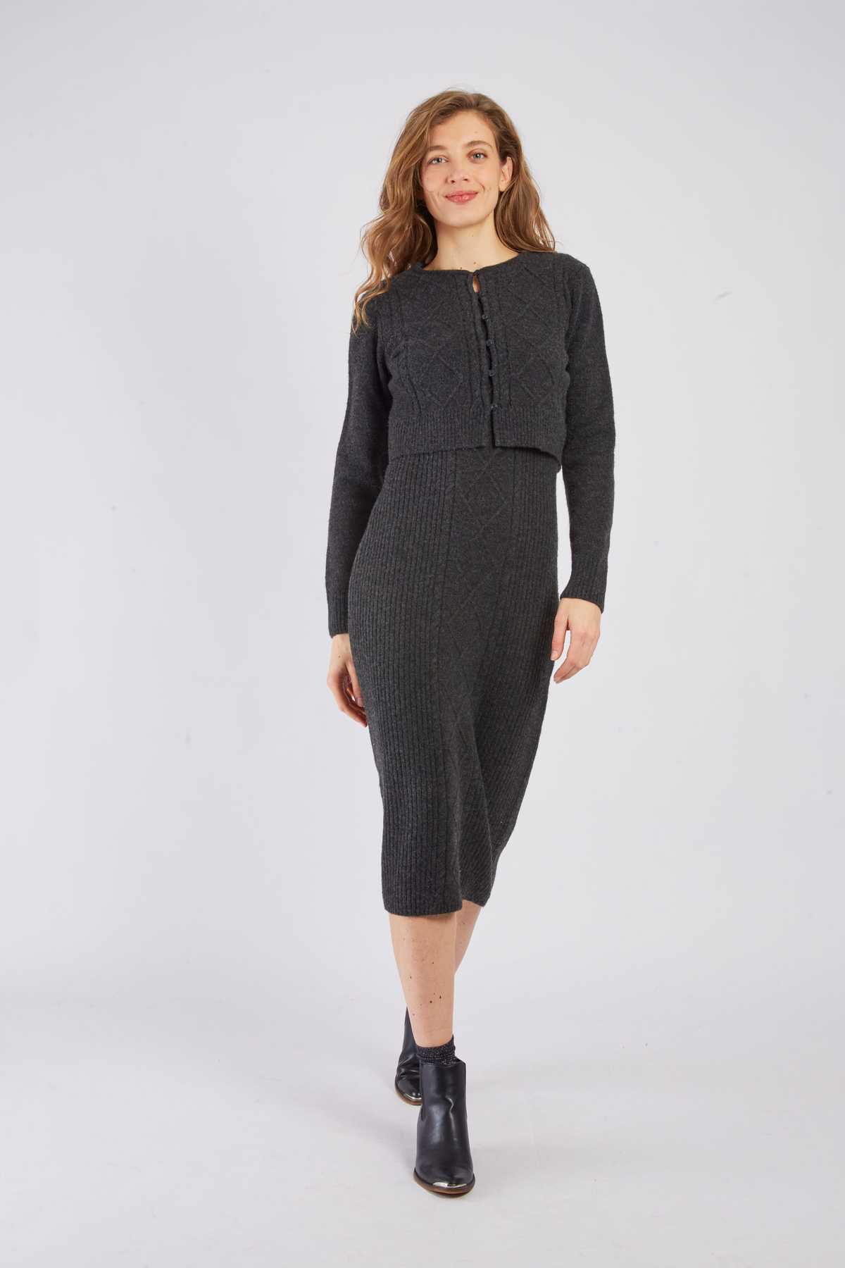 ENSEMBLE ROBE GILET ZAZIE - René Derhy ref:A570004