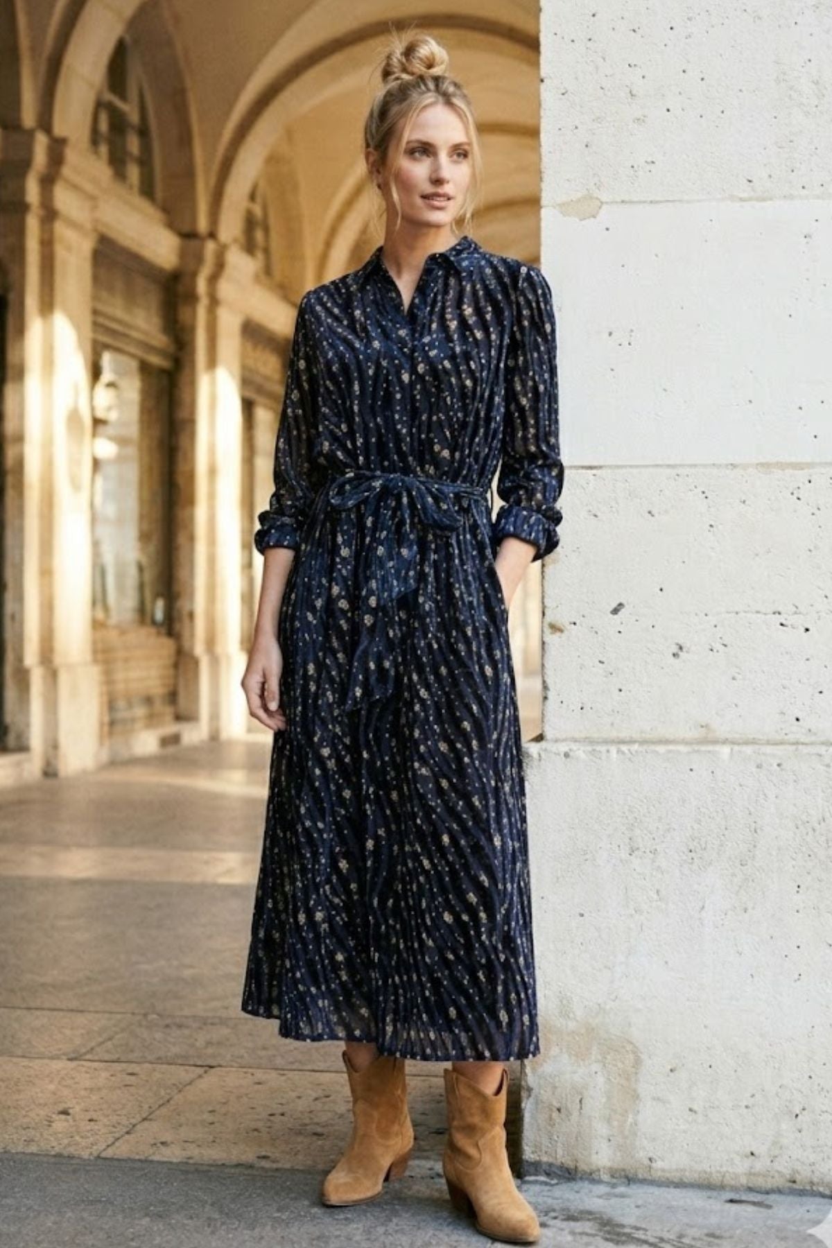 Robe longue imprimée DAENERYS