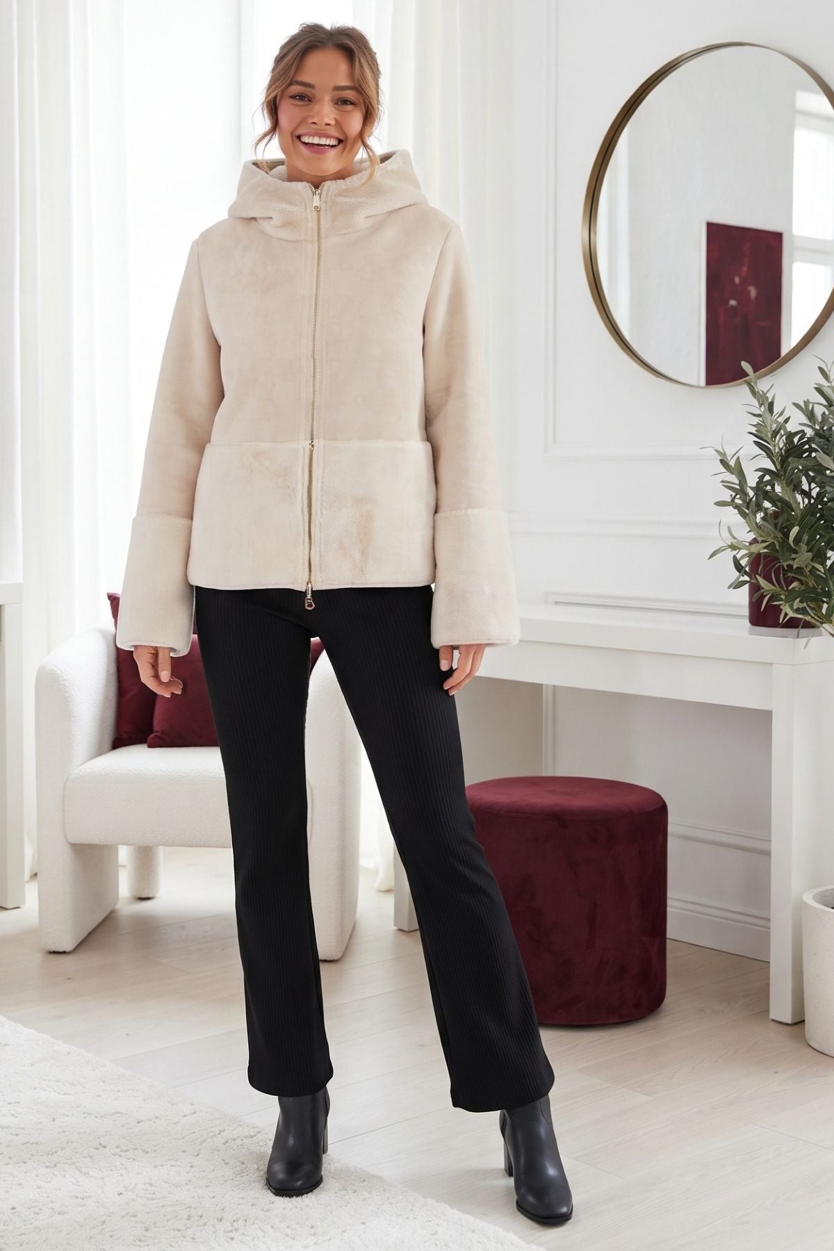 Veste à capuche reversible RECITAL