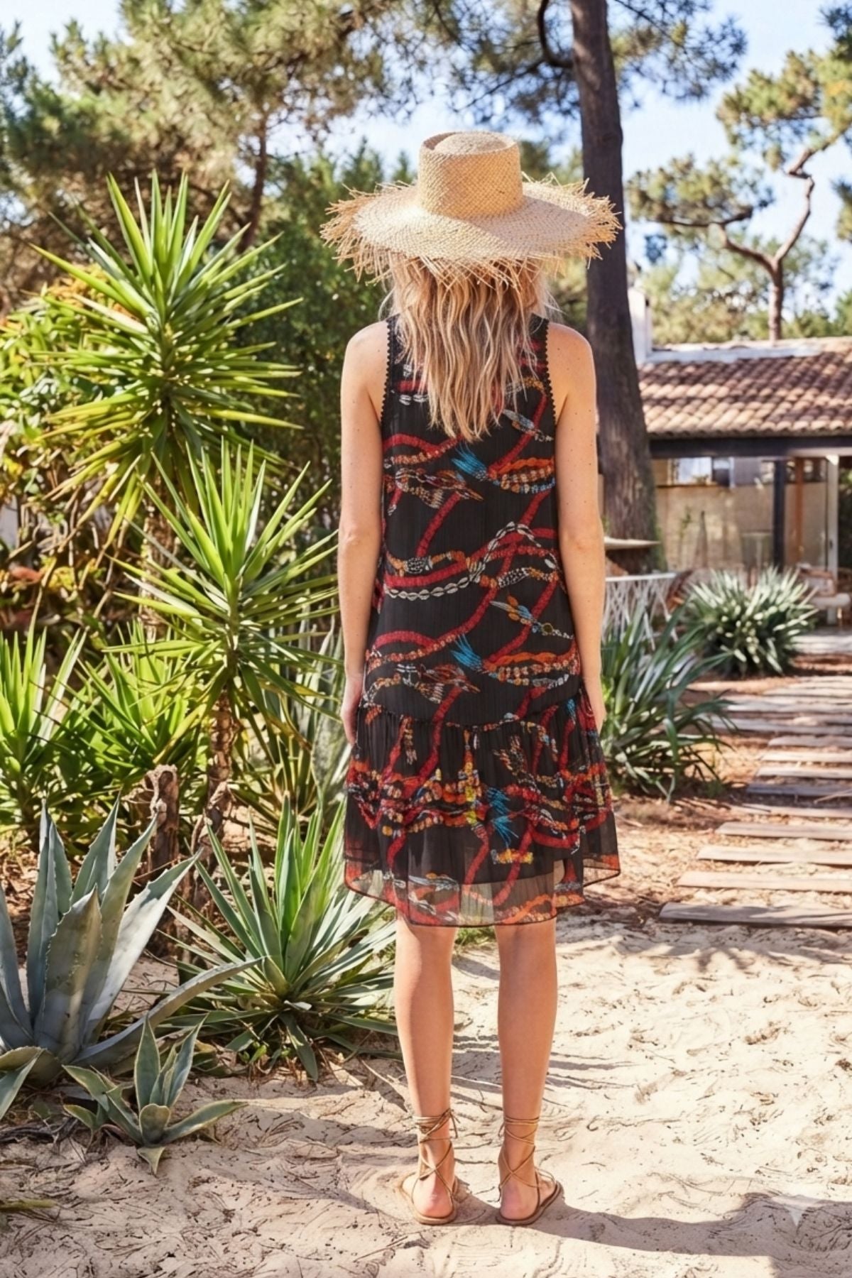 Robe imprimée CAMPOFORMIO
