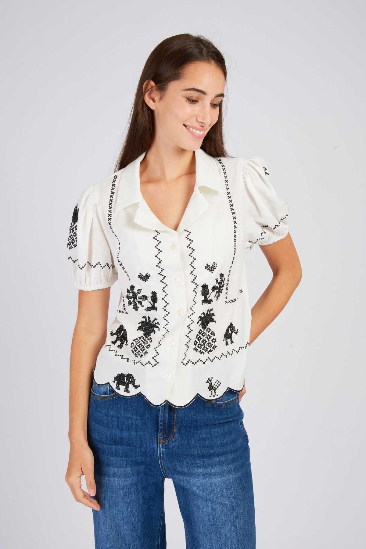 BLOUSE BARTH - René Derhy ref:P525021