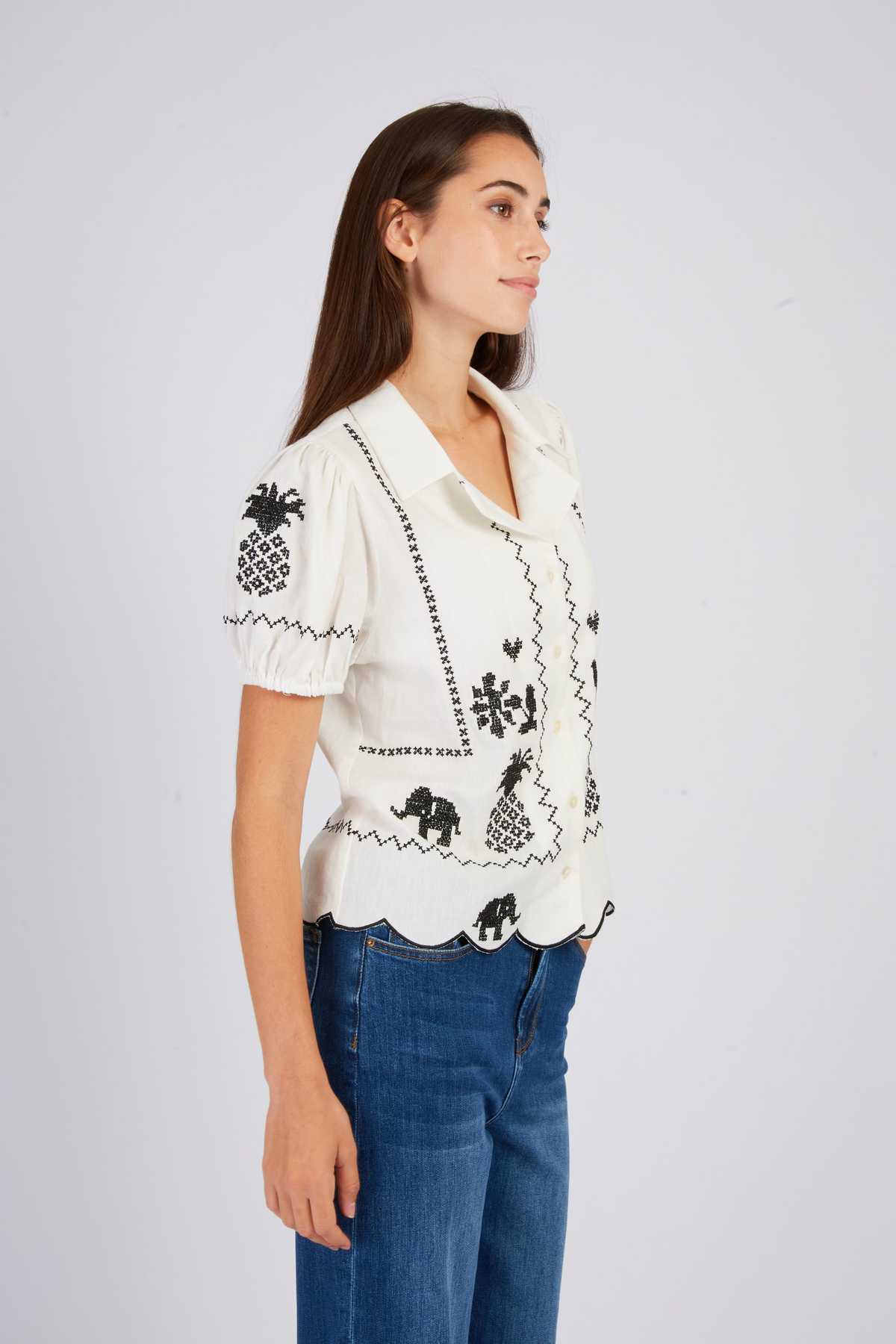 BLOUSE BARTH - René Derhy ref:P525021