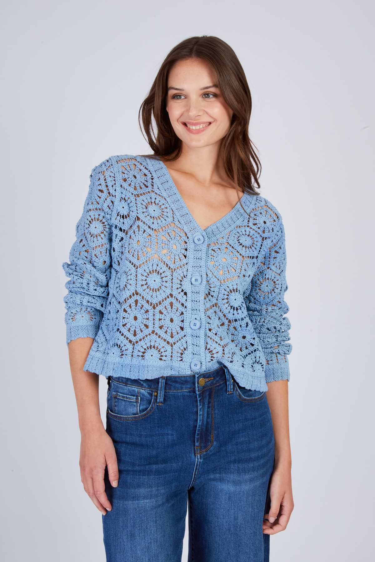 GILET MAILLE FILOU - René Derhy ref:P545000