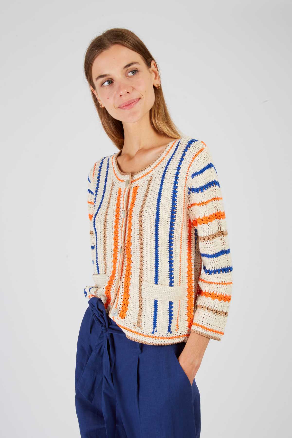 GILET MAILLE FIONNA - René Derhy ref:P545001