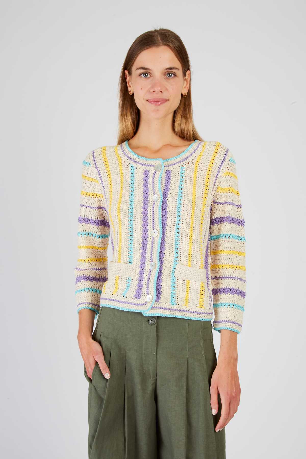 GILET MAILLE FIONNA - René Derhy ref:P545001