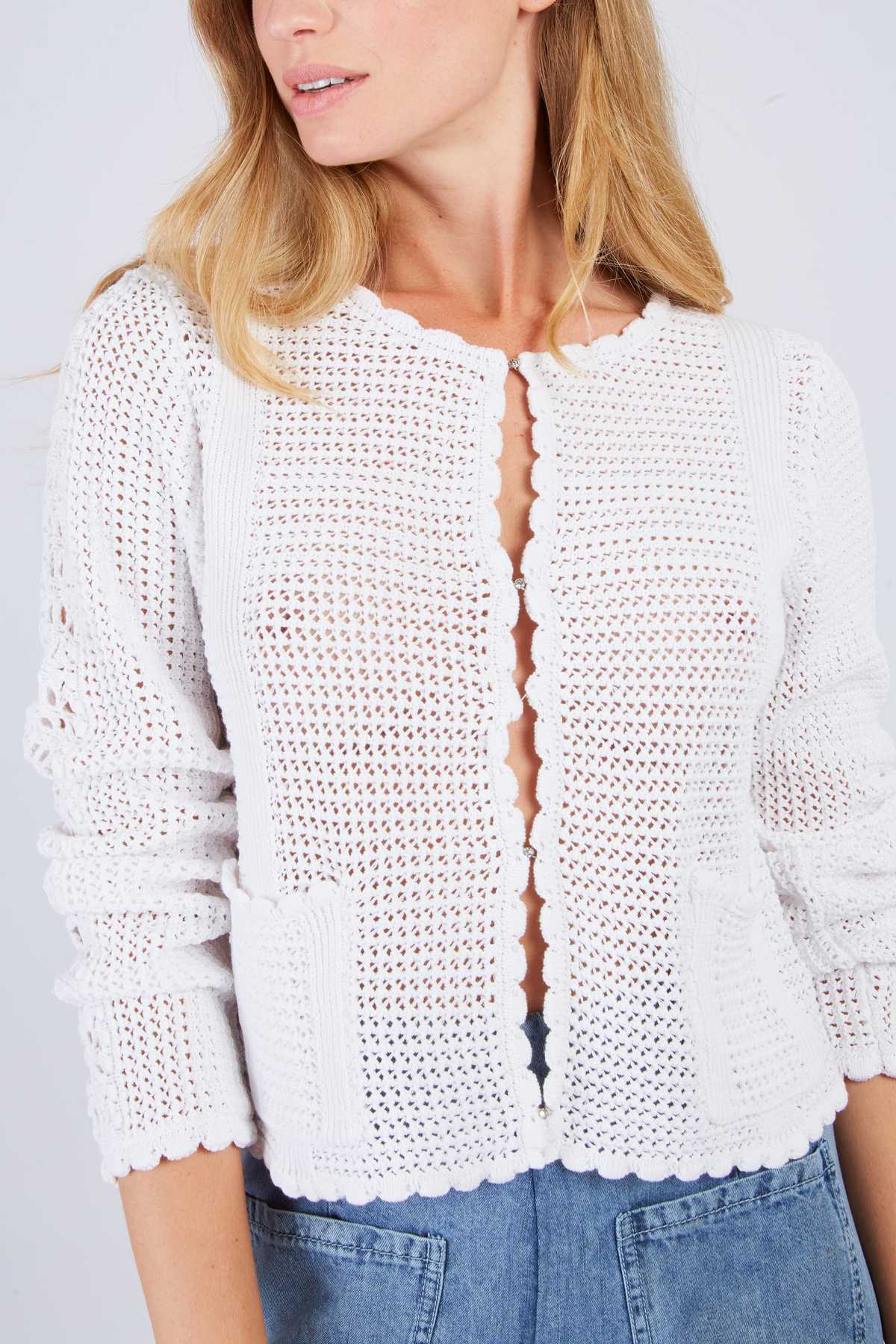 GILET MAILLE FONTENAY - René Derhy ref:P545018