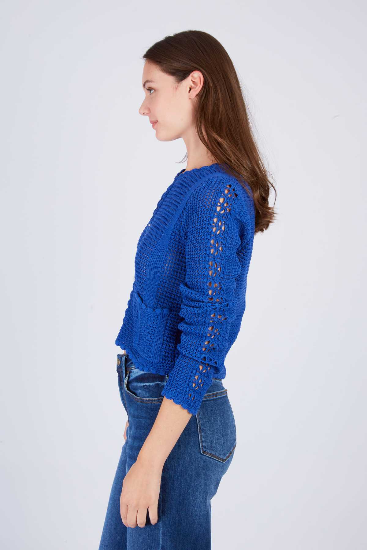 GILET MAILLE FONTENAY - René Derhy ref:P545018
