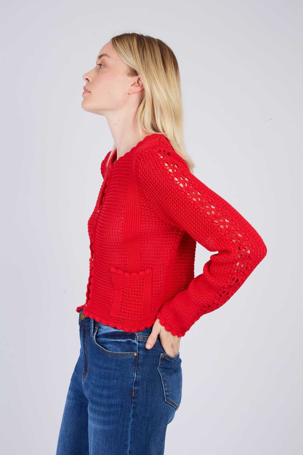 GILET MAILLE FONTENAY - René Derhy ref:P545018