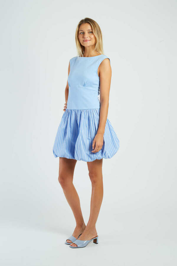 Robe courte sans manche GERANIUM