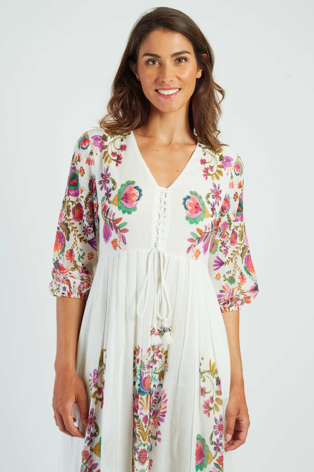 ROBE MADRAS - René Derhy ref:P610181