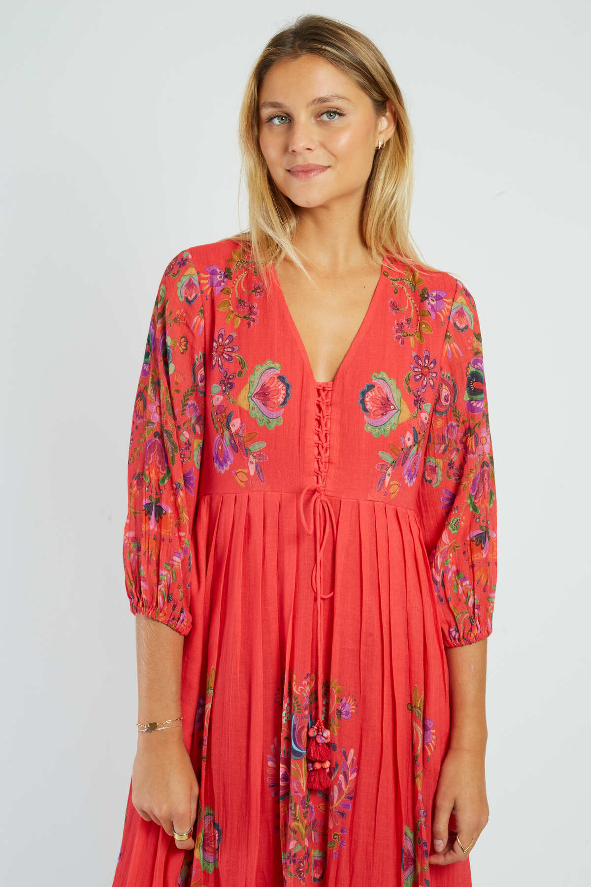 ROBE MADRAS - René Derhy ref:P610181