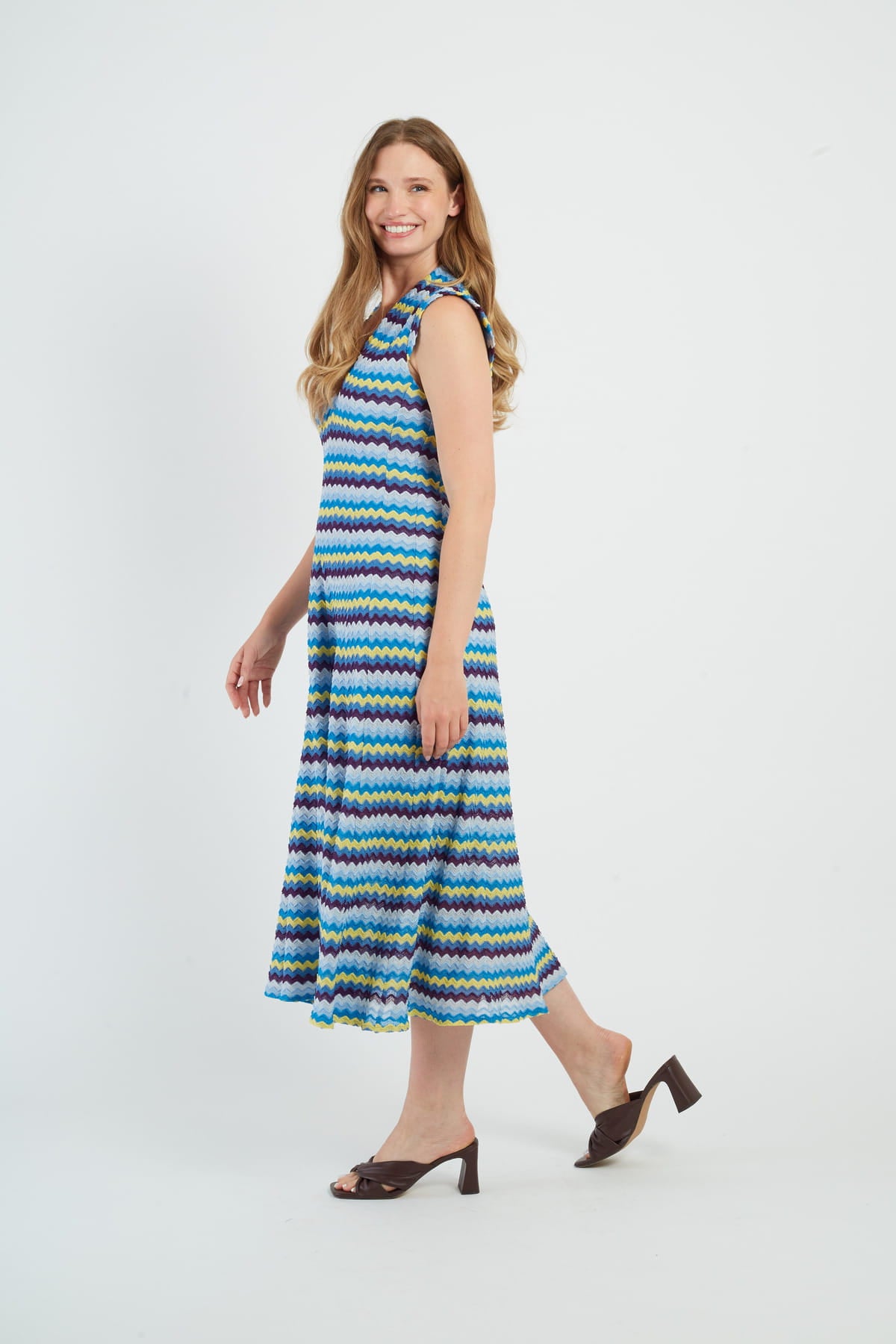 ROBE MAILLE FLORA - René Derhy ref:P612017