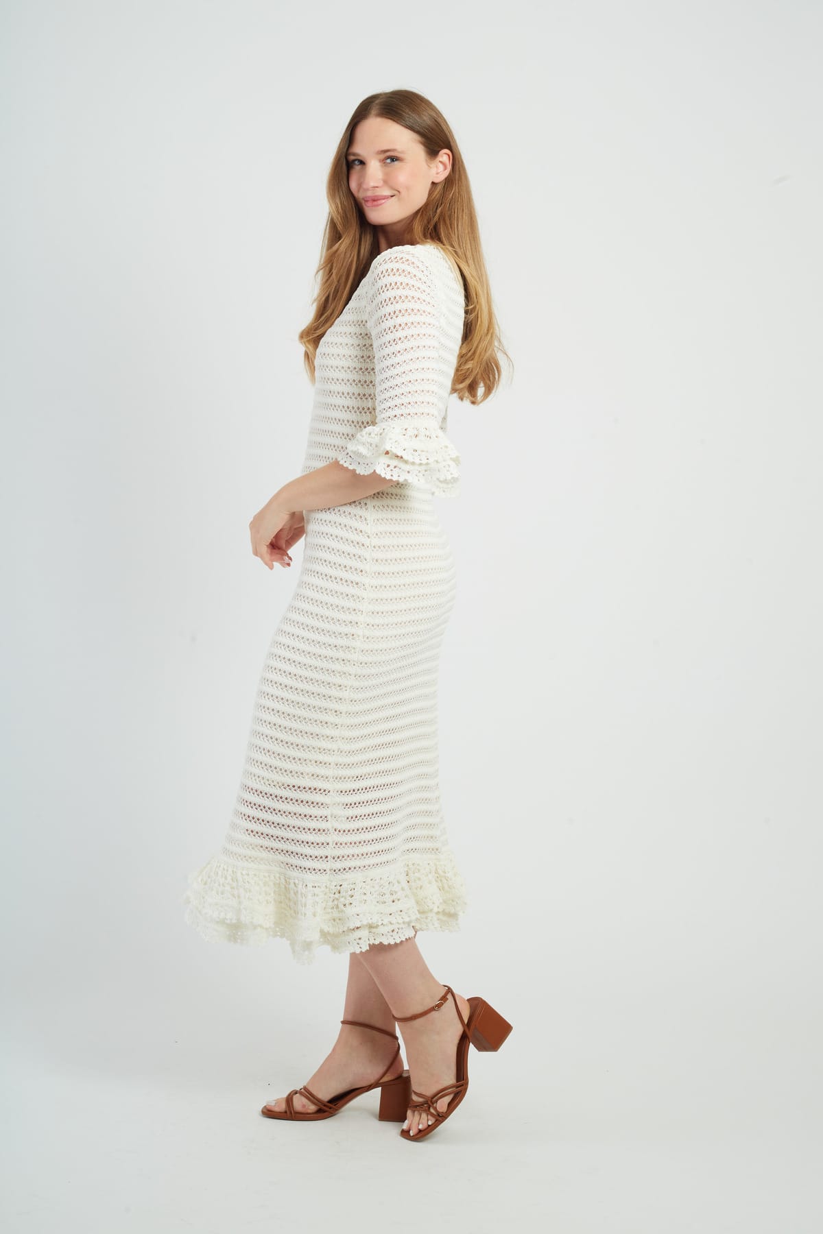 ROBE MAILLE FLORELLE - René Derhy ref:P612019