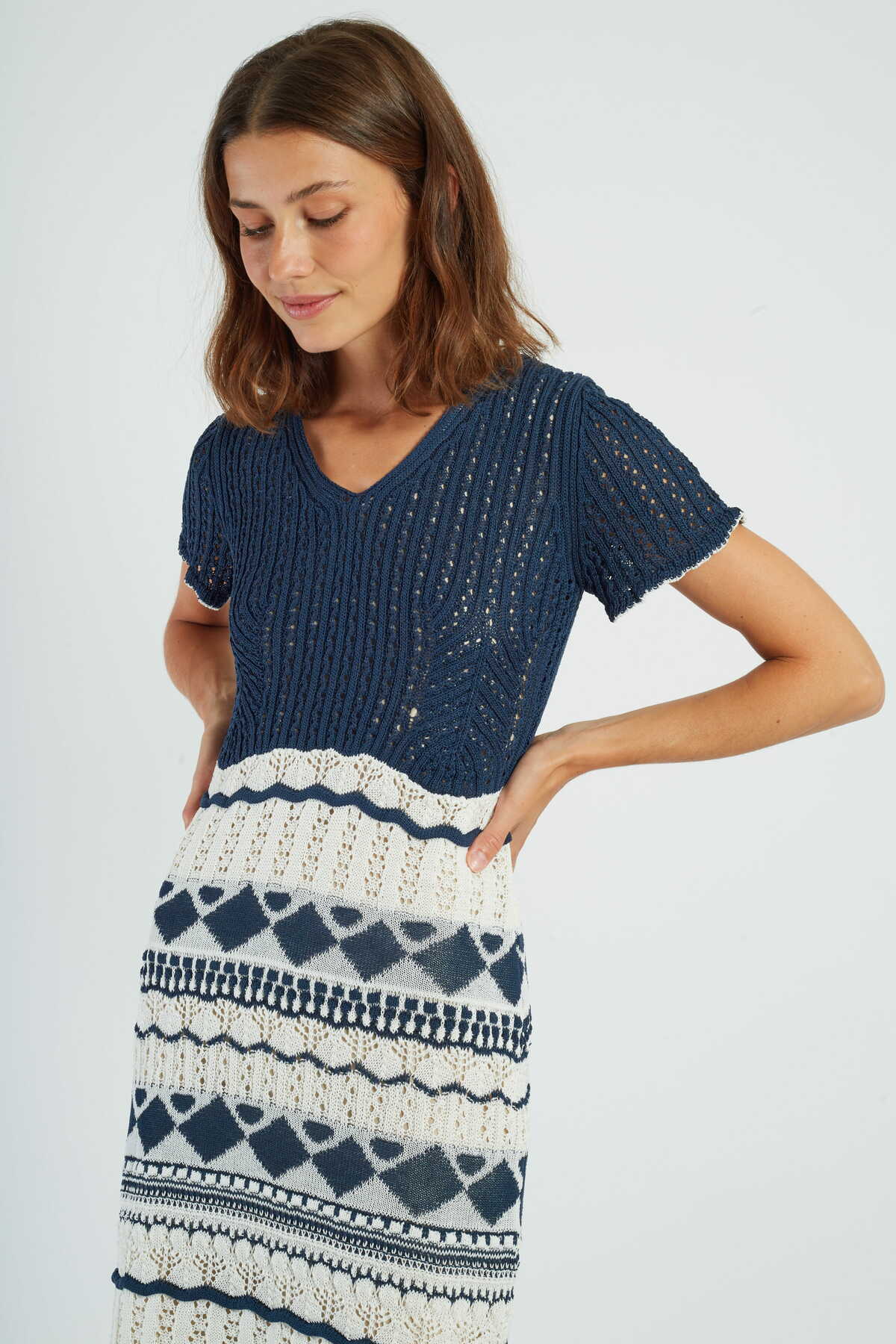 ROBE MAILLE FLORENTINE - René Derhy ref:P612021