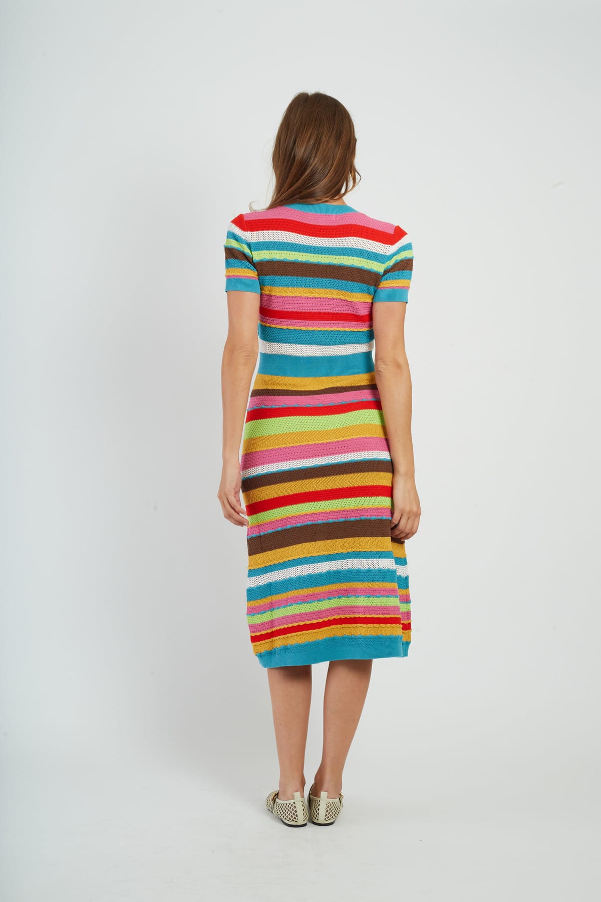 ROBE MAILLE FLORETTE - René Derhy ref:P612022