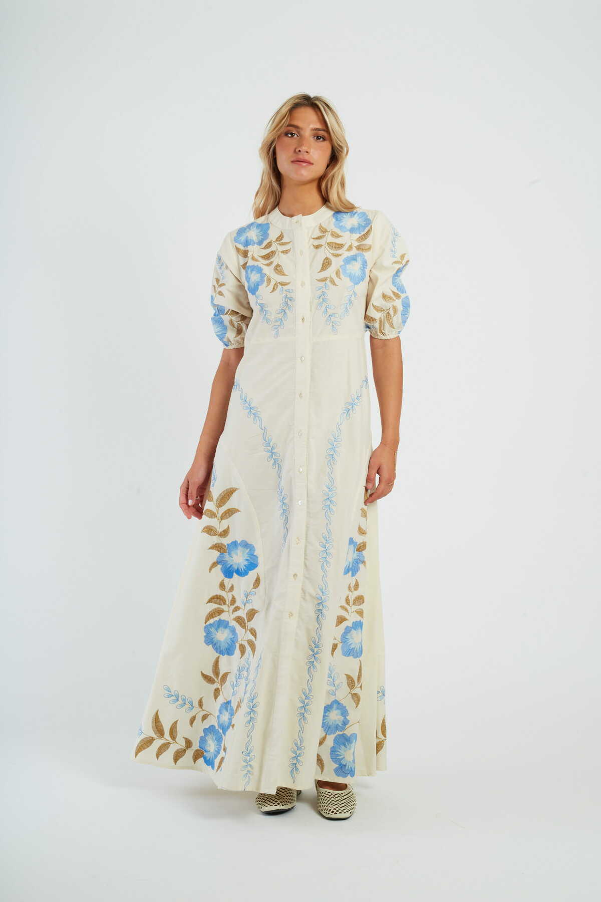 GENTIANE ROBE - René Derhy ref:P615017