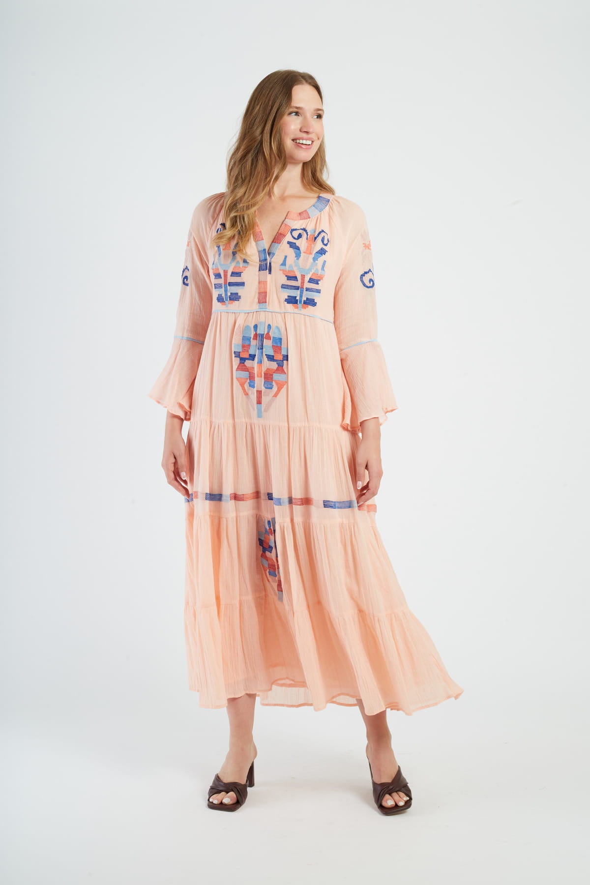 GLYCINE ROBE - René Derhy ref:P615074