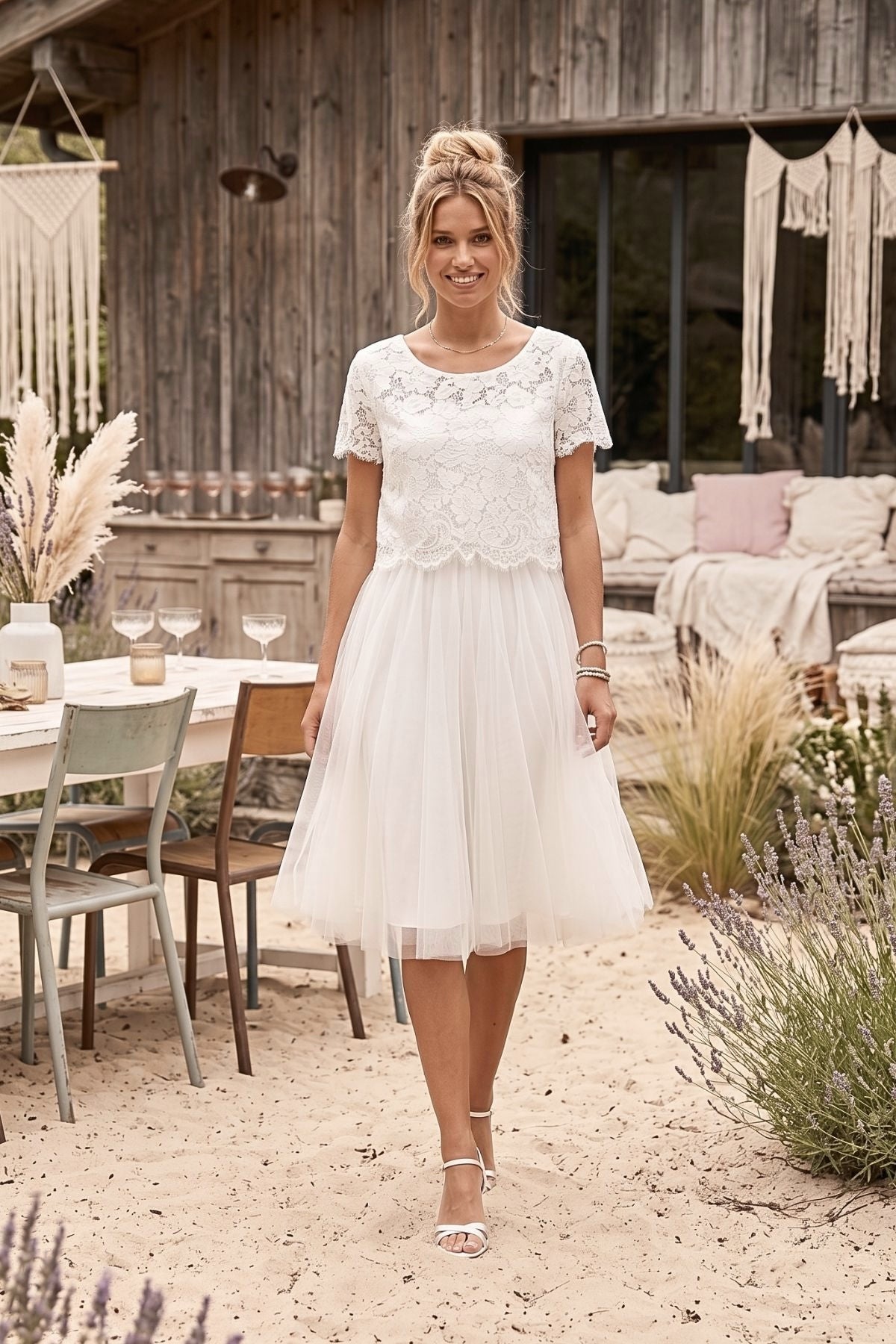 Robe en dentelle LIANA