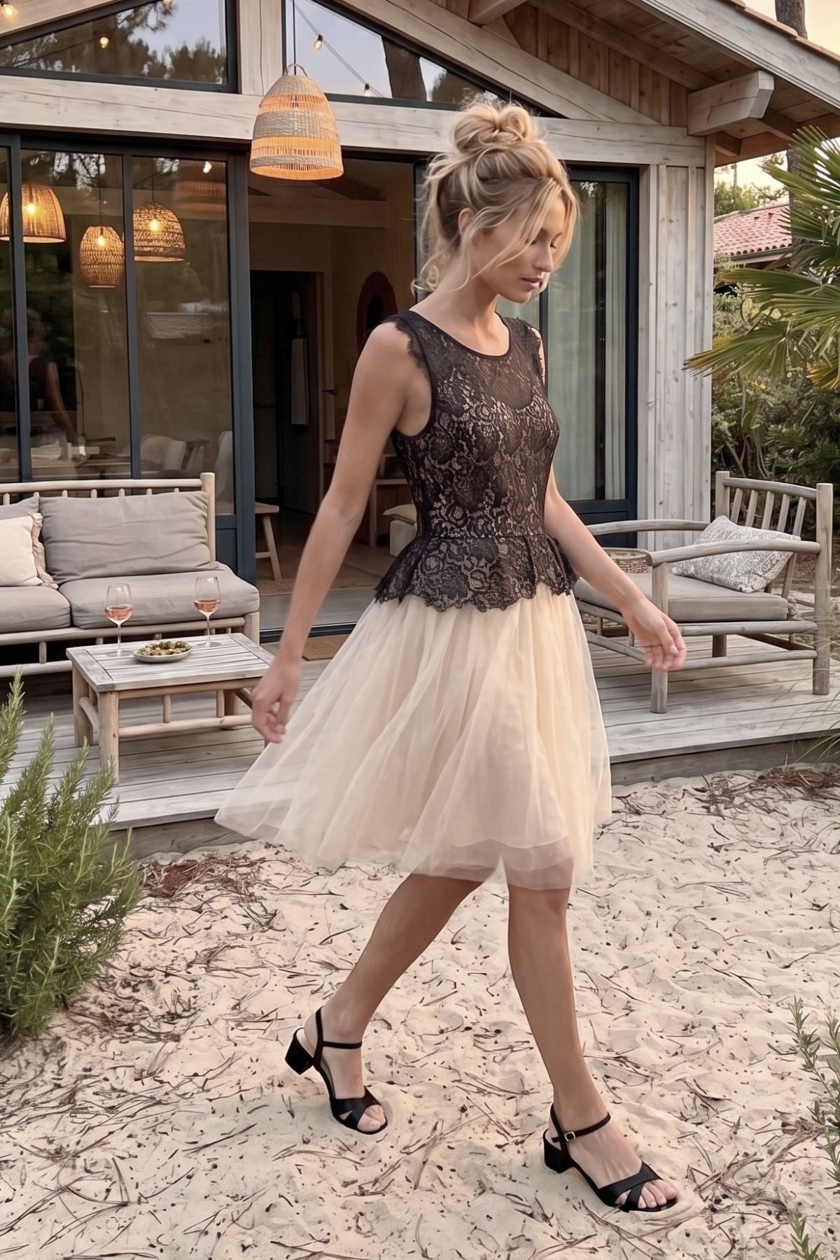 Robe en dentelle GIULIANA