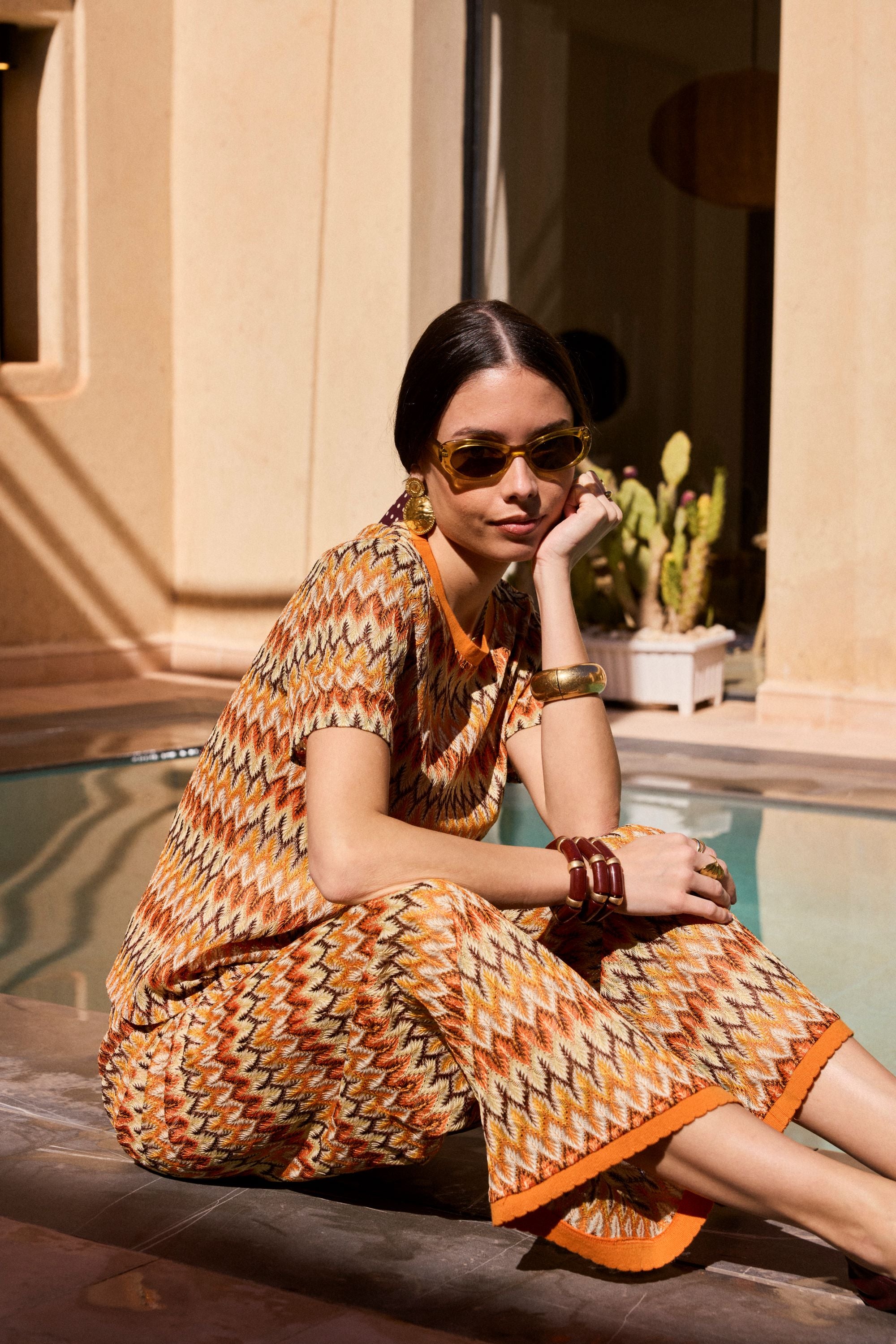 Pantalon en maille BAHAMAS