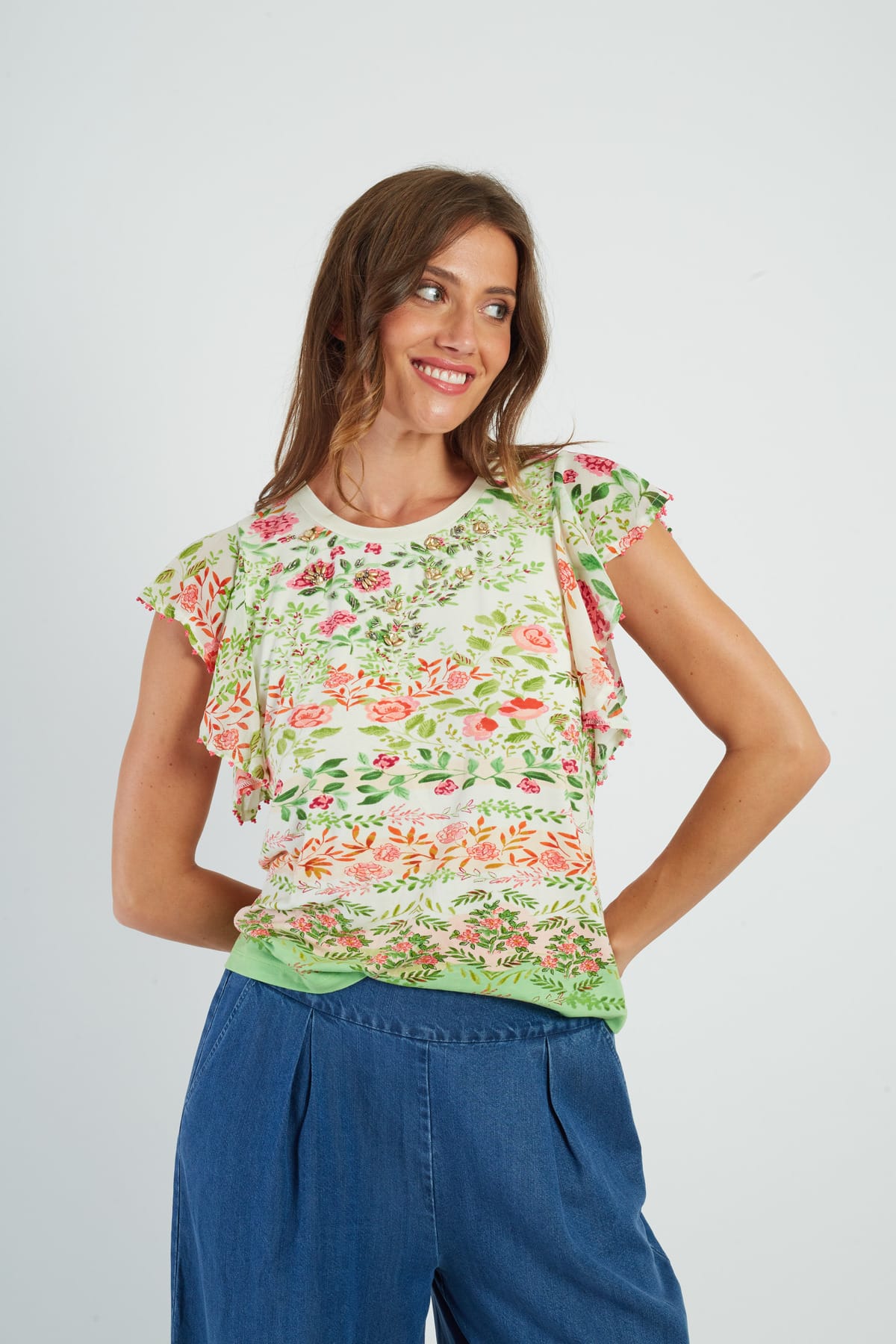 CAROLE TEE SHIRT - René Derhy ref:P630008