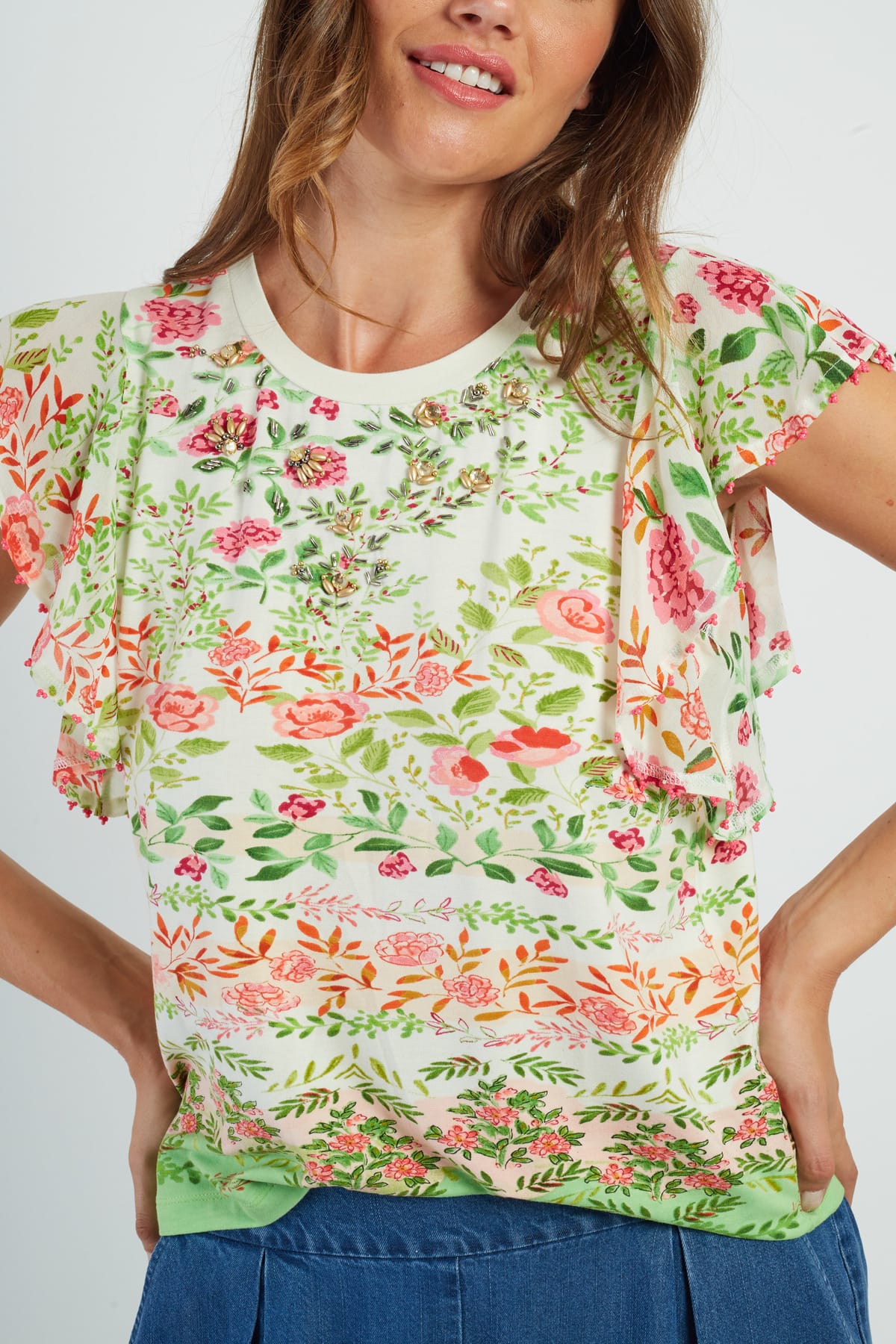 CAROLE TEE SHIRT - René Derhy ref:P630008