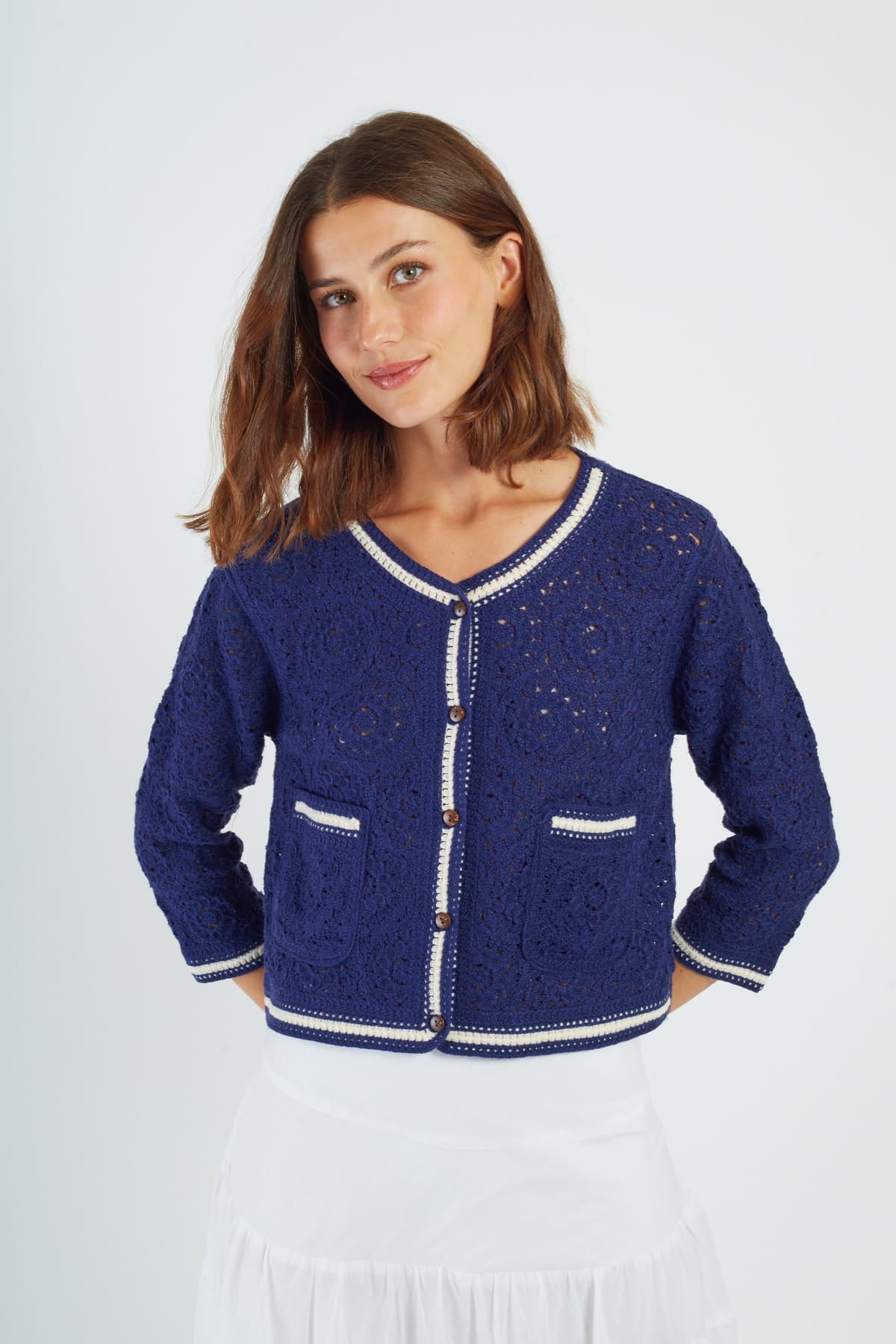 GILET MAILLE PAOLA - René Derhy ref:P645003