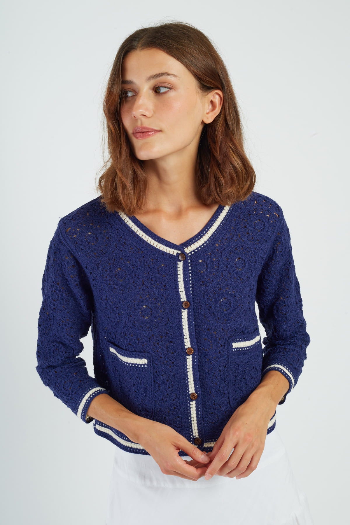 GILET MAILLE PAOLA - René Derhy ref:P645003