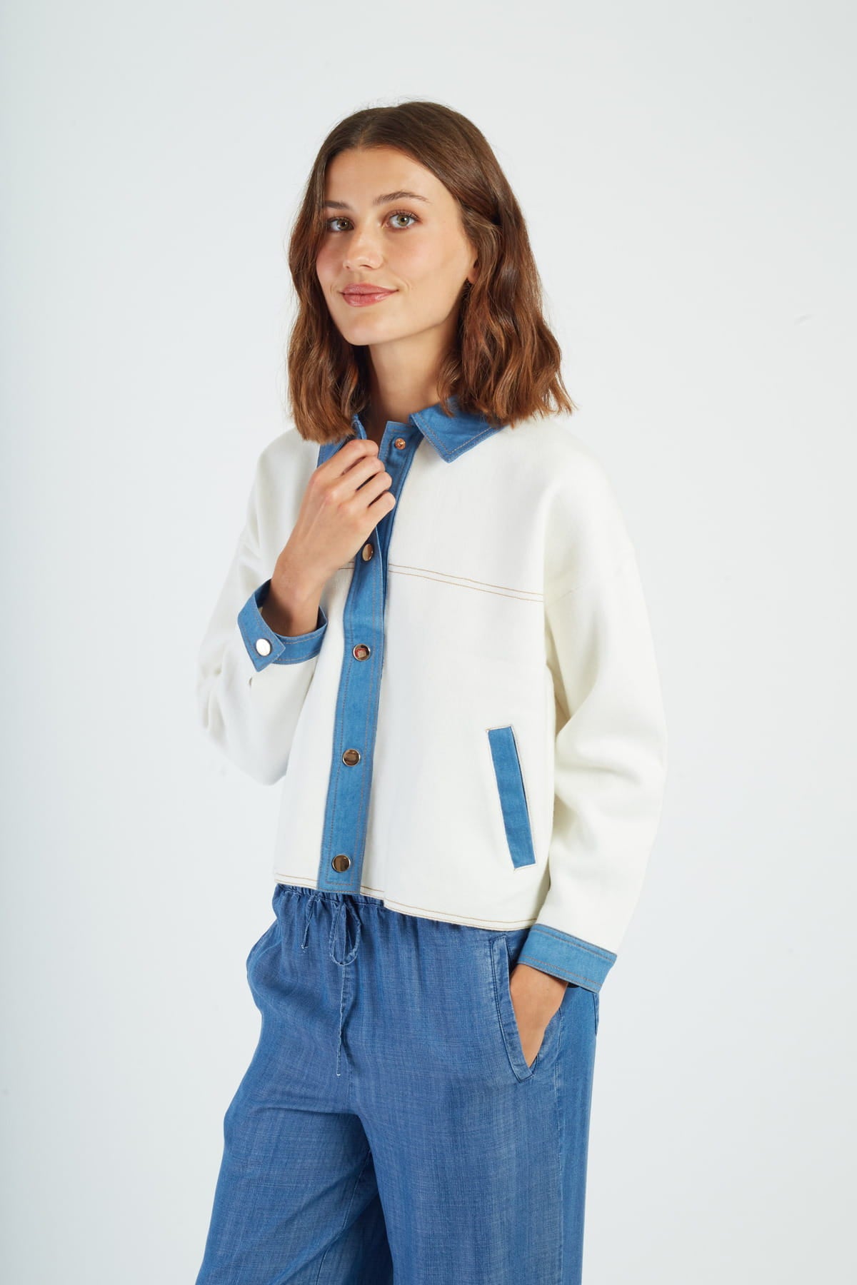 GILET MAILLE PETRONILLE - René Derhy ref:P645016