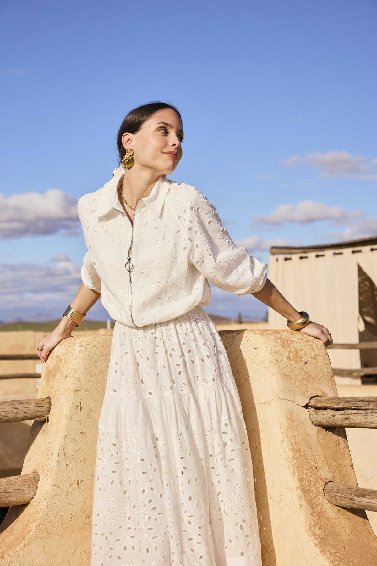 VESTE OEILLET - René Derhy ref:P685011