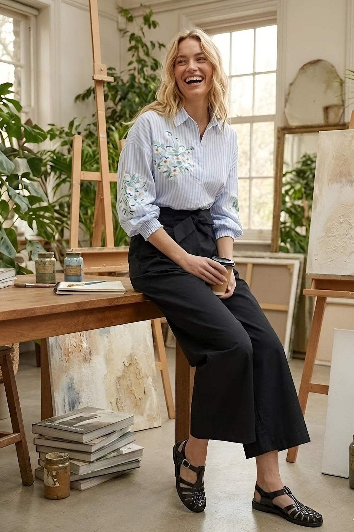 Chemise brodée ANNABELLE